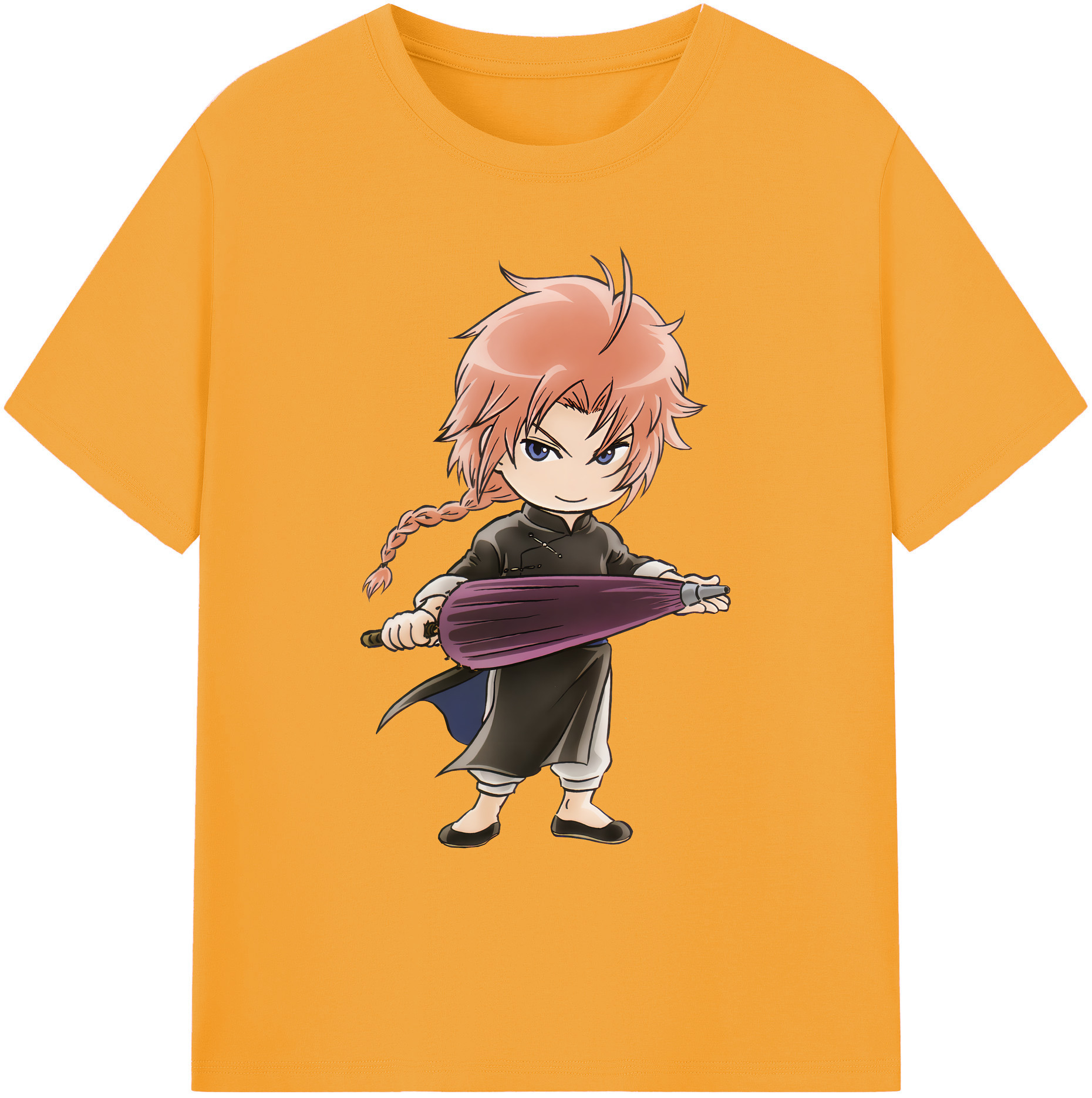 （画像用） ぎんたま 坂田銀時（さかたぎんとき） 神楽 志村新八（しむら しんぱち） GINTAMA Sakata Gintoki Kagura Shimura Shinpachi 綿100％ メンズ半袖Tシャツ｜肌触りやわらか＆通気性