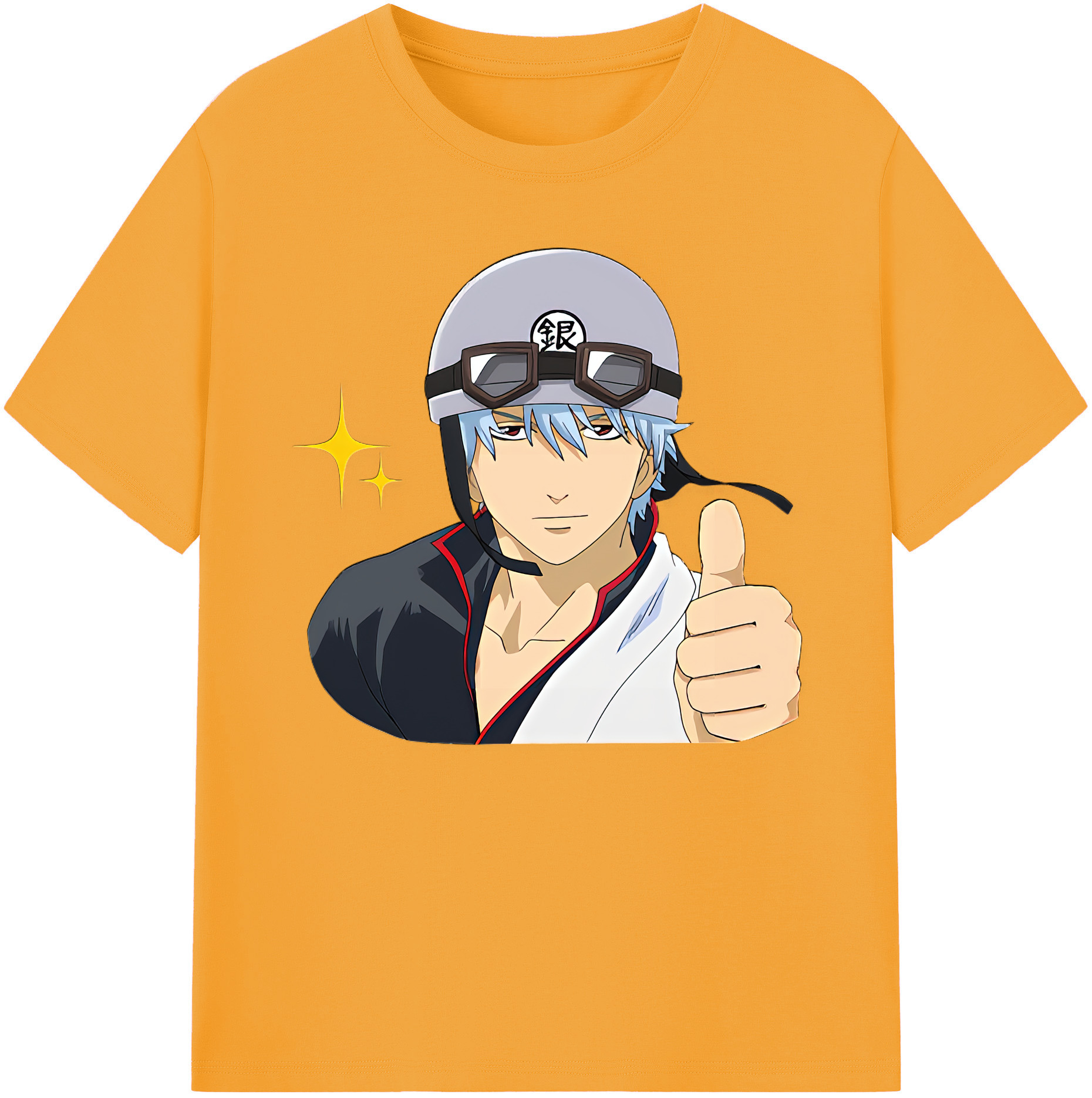 （画像用） ぎんたま 坂田銀時（さかたぎんとき） 神楽 志村新八（しむら しんぱち） GINTAMA Sakata Gintoki Kagura Shimura Shinpachi 綿100％ メンズ半袖Tシャツ｜肌触りやわらか＆通気性