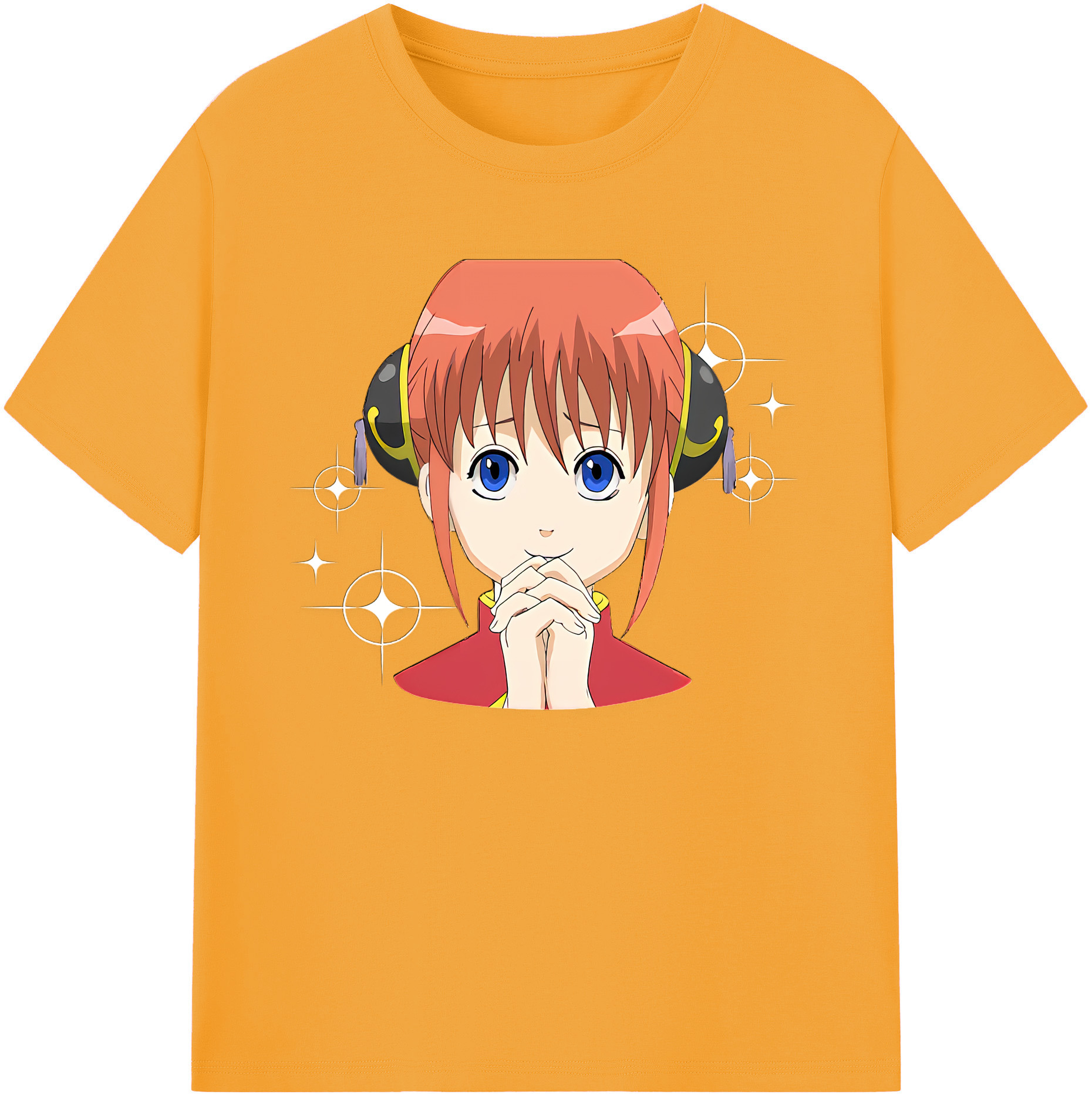 （画像用） ぎんたま 坂田銀時（さかたぎんとき） 神楽 志村新八（しむら しんぱち） GINTAMA Sakata Gintoki Kagura Shimura Shinpachi 綿100％ メンズ半袖Tシャツ｜肌触りやわらか＆通気性