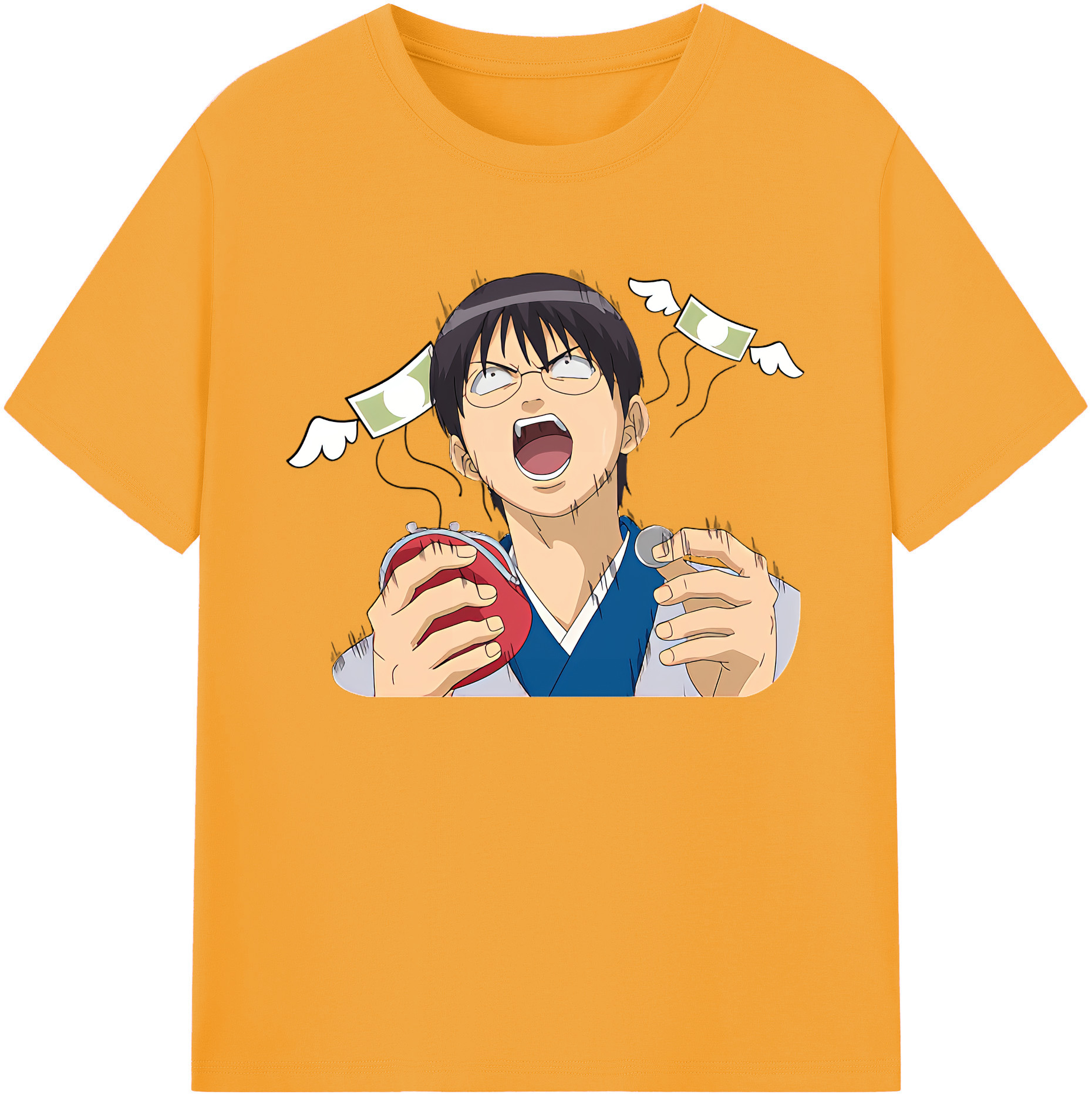 （画像用） ぎんたま 坂田銀時（さかたぎんとき） 神楽 志村新八（しむら しんぱち） GINTAMA Sakata Gintoki Kagura Shimura Shinpachi 綿100％ メンズ半袖Tシャツ｜肌触りやわらか＆通気性