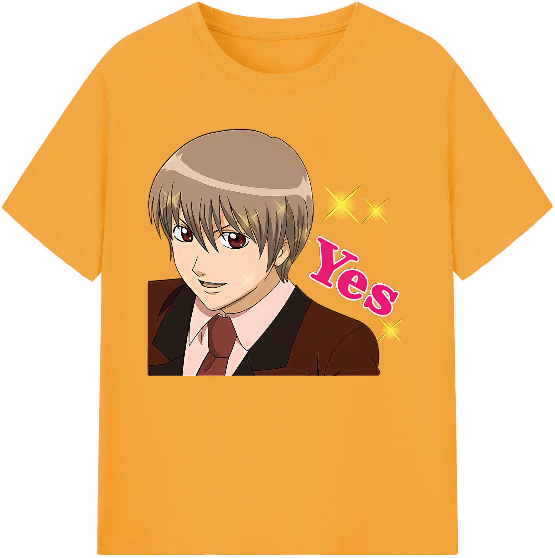 （画像用） ぎんたま 坂田銀時（さかたぎんとき） 神楽 志村新八（しむら しんぱち） GINTAMA Sakata Gintoki Kagura Shimura Shinpachi 綿100％ メンズ半袖Tシャツ｜肌触りやわらか＆通気性