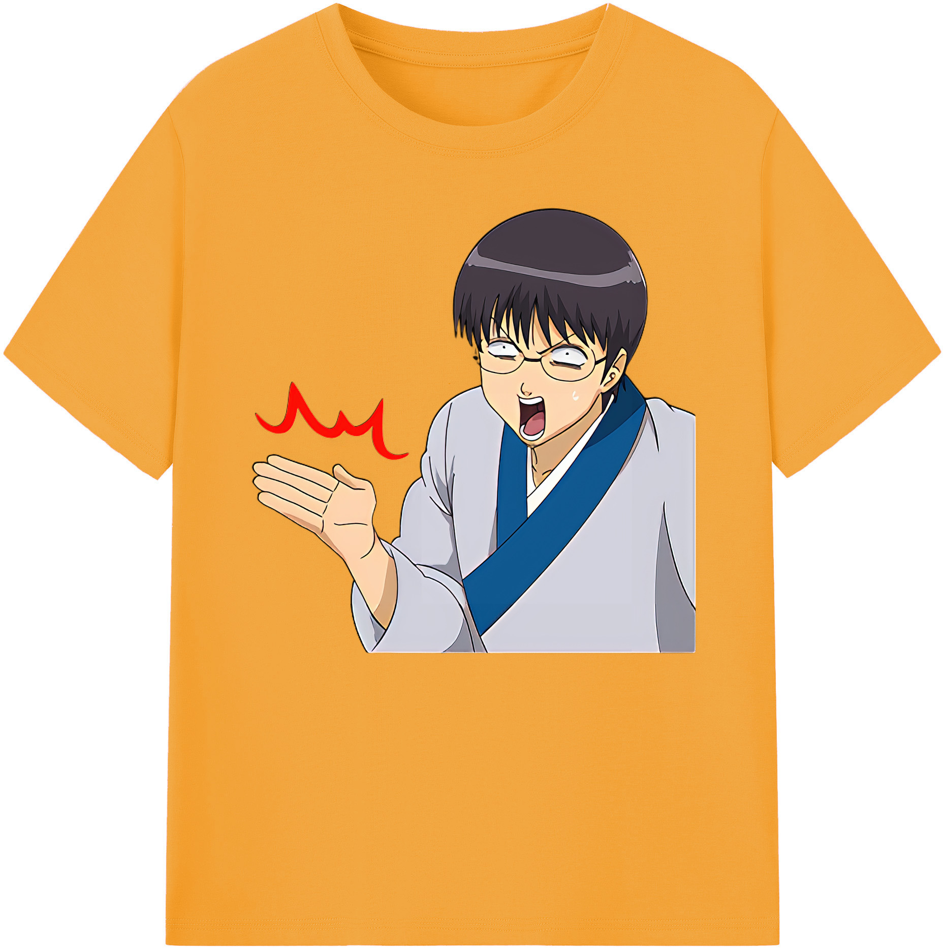 （画像用） ぎんたま 坂田銀時（さかたぎんとき） 神楽 志村新八（しむら しんぱち） GINTAMA Sakata Gintoki Kagura Shimura Shinpachi 綿100％ メンズ半袖Tシャツ｜肌触りやわらか＆通気性