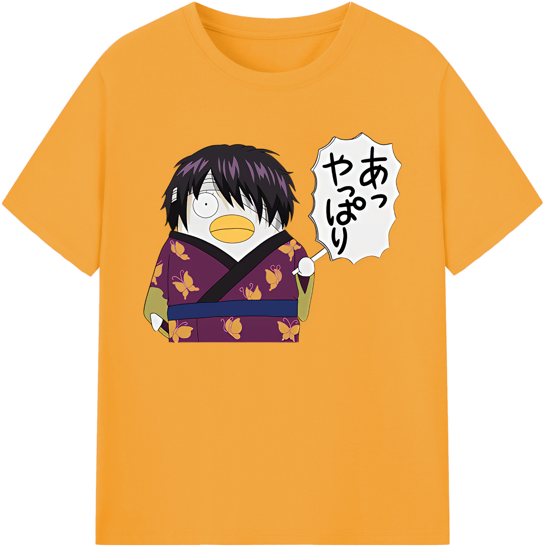 （画像用） ぎんたま 坂田銀時（さかたぎんとき） 神楽 志村新八（しむら しんぱち） GINTAMA Sakata Gintoki Kagura Shimura Shinpachi 綿100％ メンズ半袖Tシャツ｜肌触りやわらか＆通気性