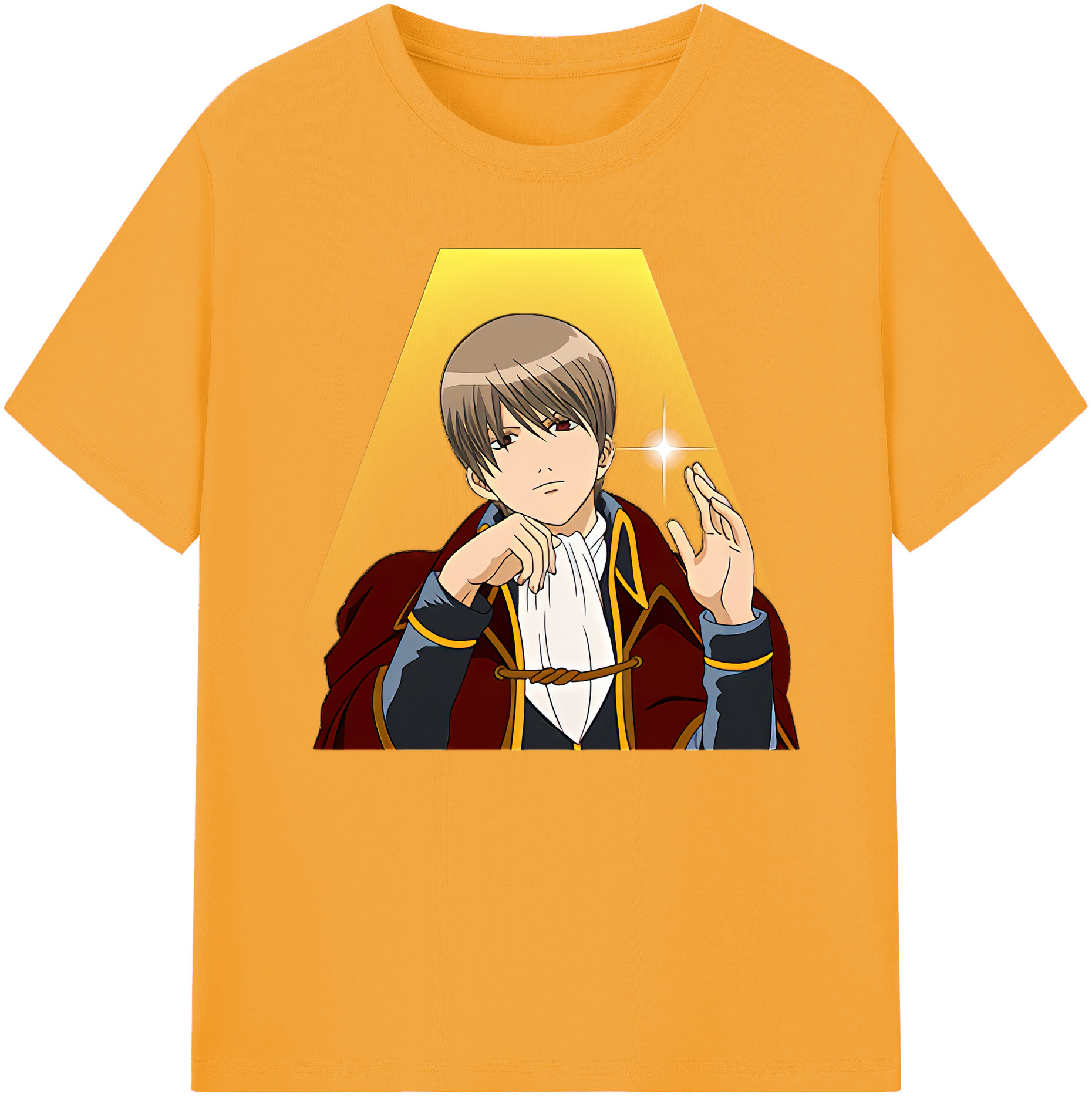 （画像用） ぎんたま 坂田銀時（さかたぎんとき） 神楽 志村新八（しむら しんぱち） GINTAMA Sakata Gintoki Kagura Shimura Shinpachi 綿100％ メンズ半袖Tシャツ｜肌触りやわらか＆通気性