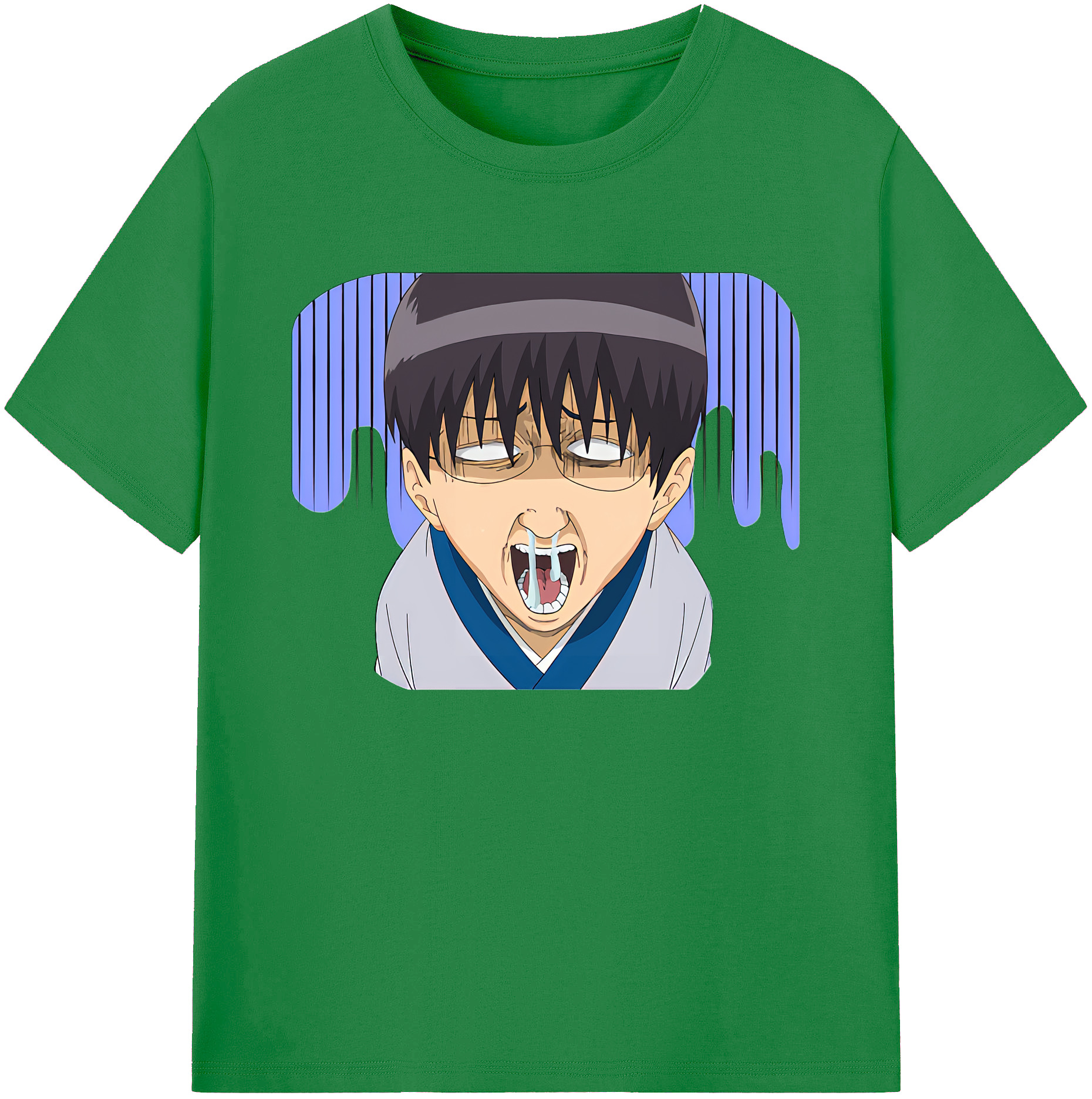 （画像用） ぎんたま 坂田銀時（さかたぎんとき） 神楽 志村新八（しむら しんぱち） GINTAMA Sakata Gintoki Kagura Shimura Shinpachi 綿100％ メンズ半袖Tシャツ｜肌触りやわらか＆通気性