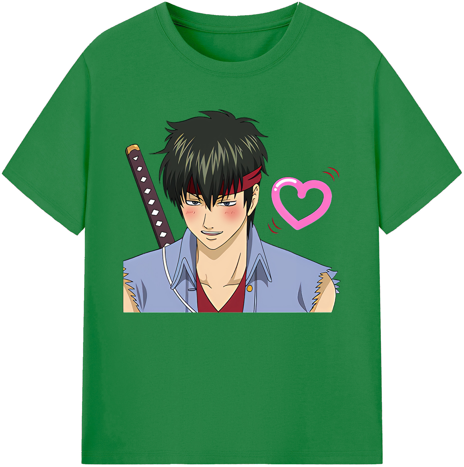 （画像用） ぎんたま 坂田銀時（さかたぎんとき） 神楽 志村新八（しむら しんぱち） GINTAMA Sakata Gintoki Kagura Shimura Shinpachi 綿100％ メンズ半袖Tシャツ｜肌触りやわらか＆通気性