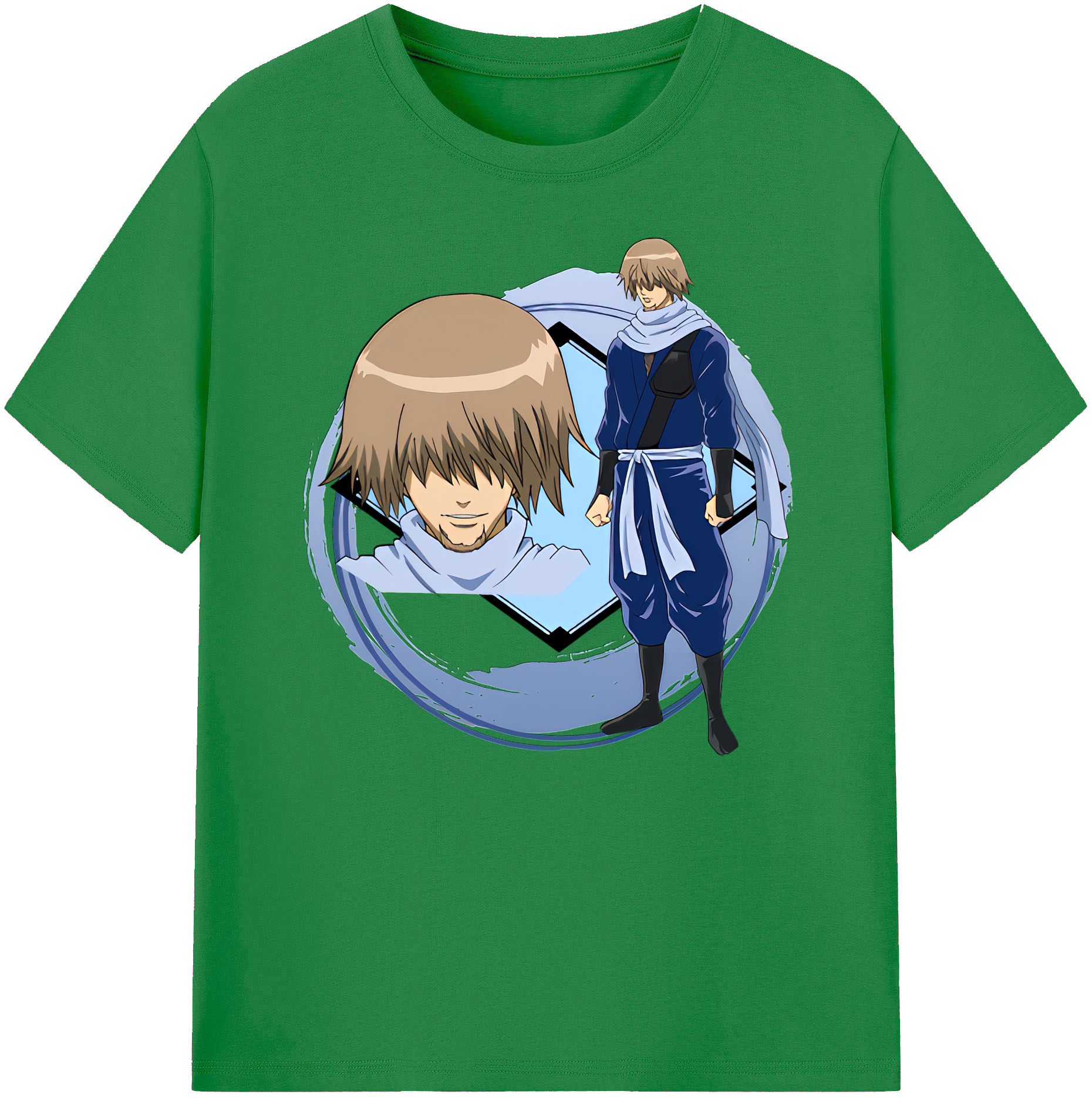 （画像用） ぎんたま 坂田銀時（さかたぎんとき） 神楽 志村新八（しむら しんぱち） GINTAMA Sakata Gintoki Kagura Shimura Shinpachi 綿100％ メンズ半袖Tシャツ｜肌触りやわらか＆通気性