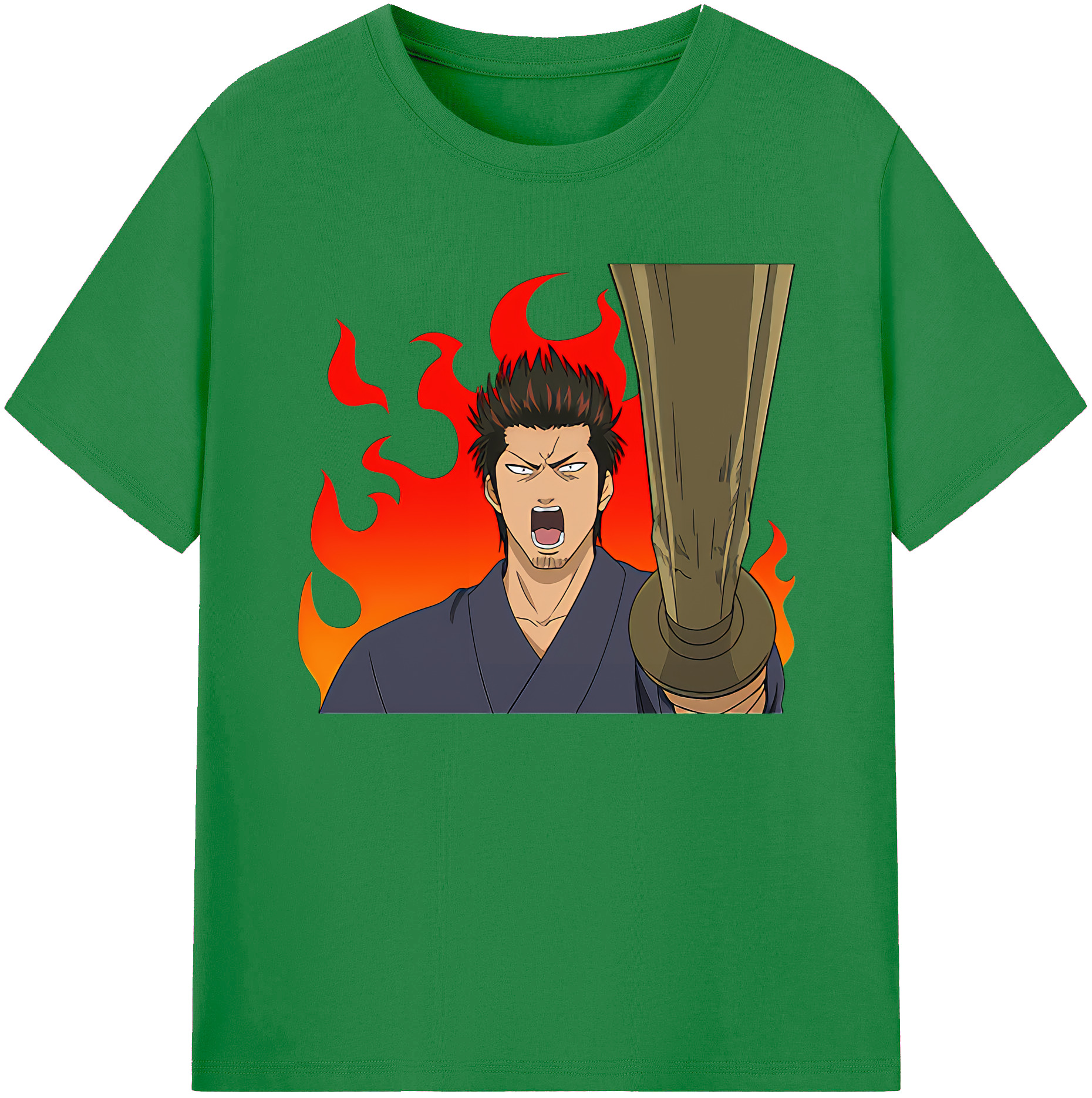 （画像用） ぎんたま 坂田銀時（さかたぎんとき） 神楽 志村新八（しむら しんぱち） GINTAMA Sakata Gintoki Kagura Shimura Shinpachi 綿100％ メンズ半袖Tシャツ｜肌触りやわらか＆通気性