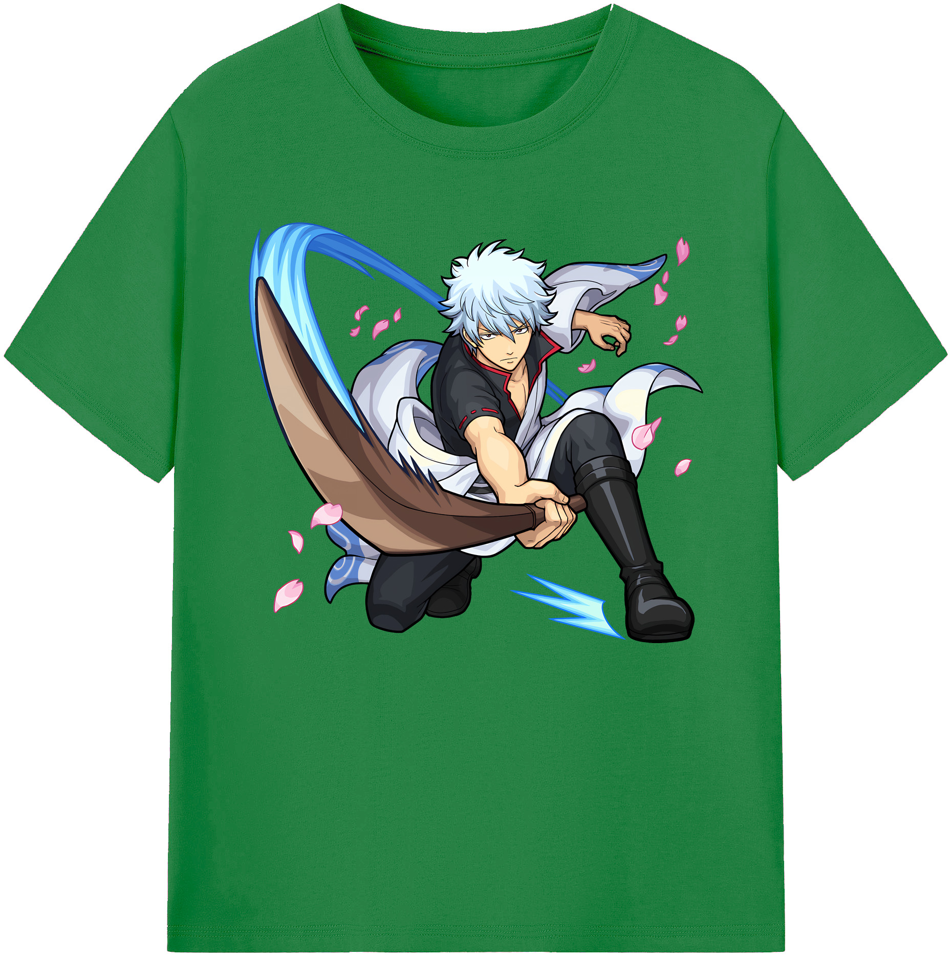 （画像用） ぎんたま 坂田銀時（さかたぎんとき） 神楽 志村新八（しむら しんぱち） GINTAMA Sakata Gintoki Kagura Shimura Shinpachi 綿100％ メンズ半袖Tシャツ｜肌触りやわらか＆通気性
