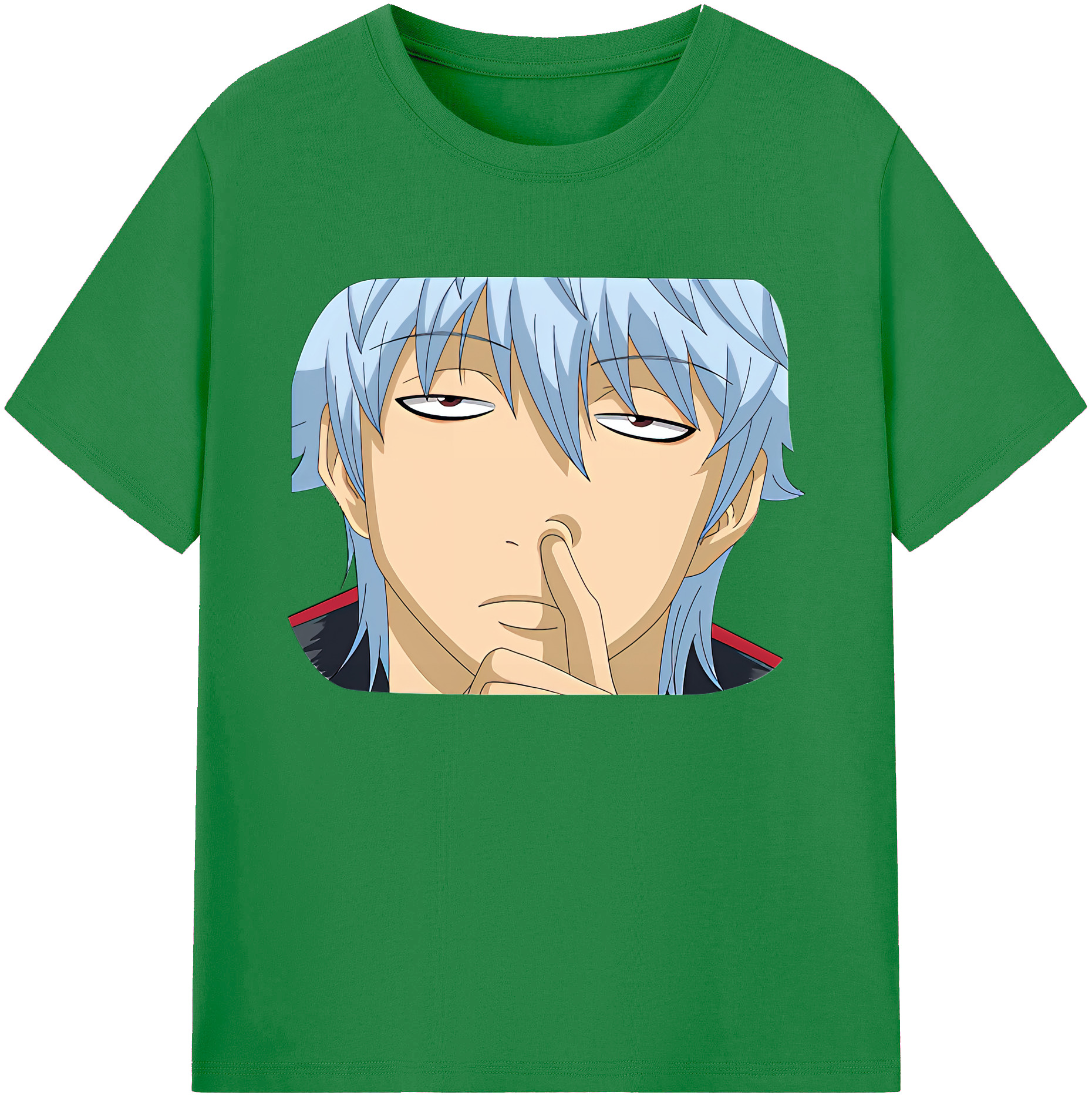 （画像用） ぎんたま 坂田銀時（さかたぎんとき） 神楽 志村新八（しむら しんぱち） GINTAMA Sakata Gintoki Kagura Shimura Shinpachi 綿100％ メンズ半袖Tシャツ｜肌触りやわらか＆通気性