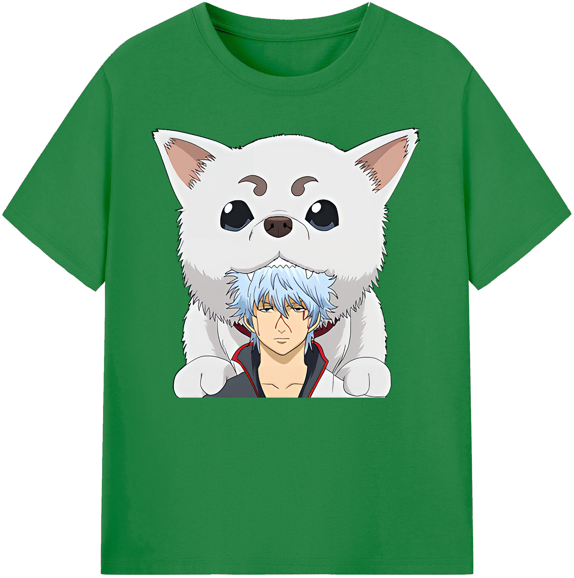 （画像用） ぎんたま 坂田銀時（さかたぎんとき） 神楽 志村新八（しむら しんぱち） GINTAMA Sakata Gintoki Kagura Shimura Shinpachi 綿100％ メンズ半袖Tシャツ｜肌触りやわらか＆通気性