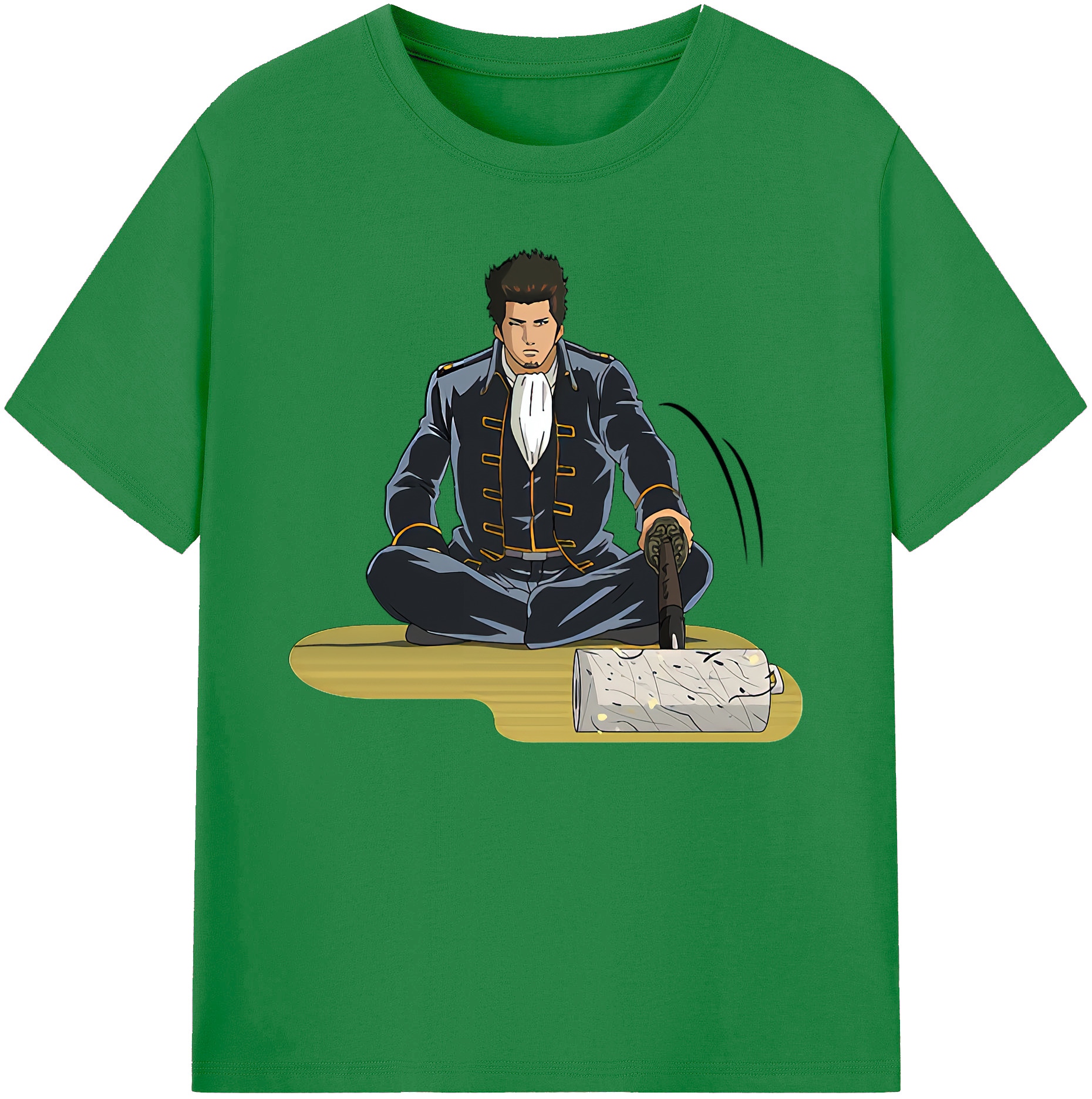 （画像用） ぎんたま 坂田銀時（さかたぎんとき） 神楽 志村新八（しむら しんぱち） GINTAMA Sakata Gintoki Kagura Shimura Shinpachi 綿100％ メンズ半袖Tシャツ｜肌触りやわらか＆通気性