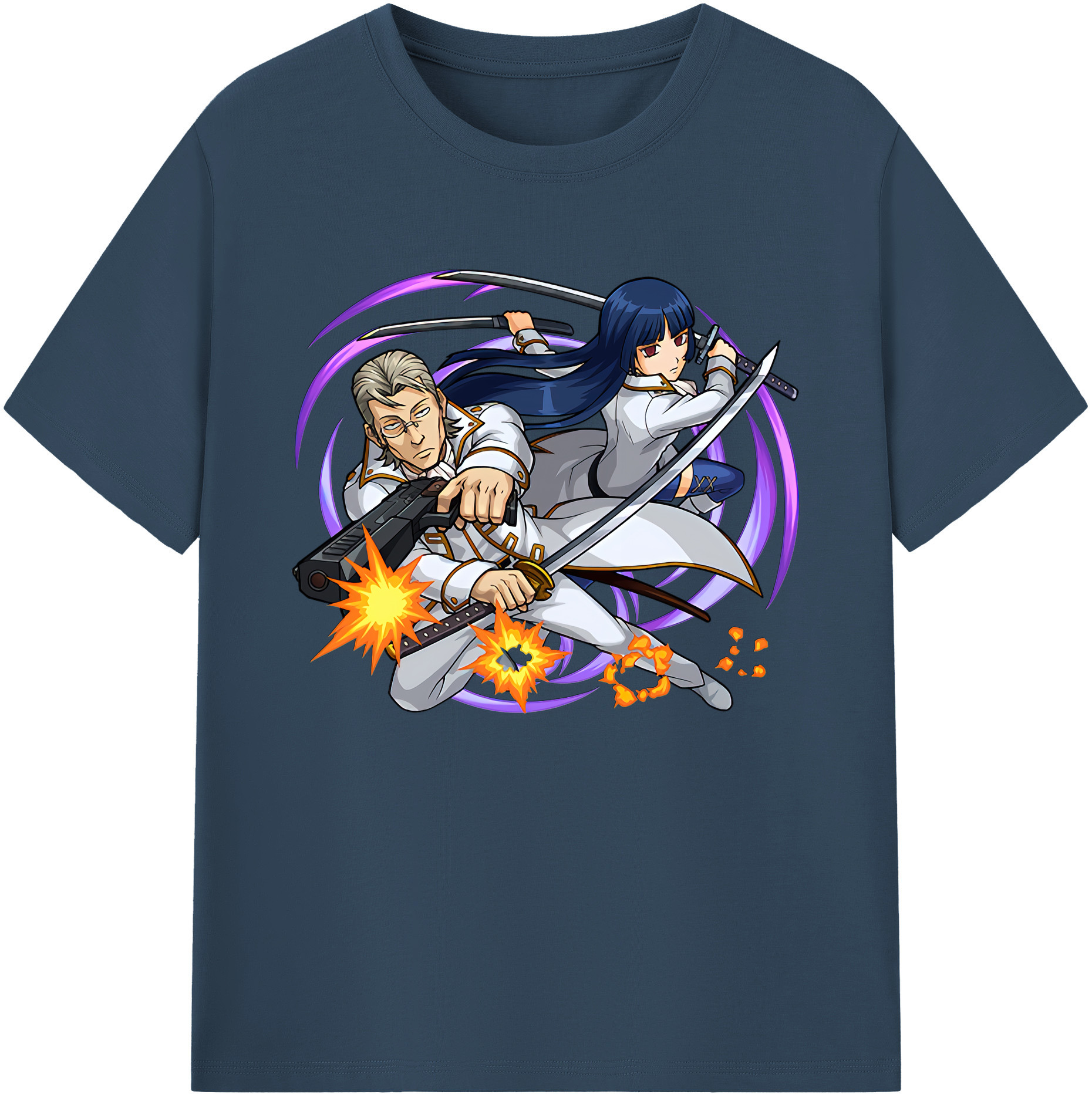 （画像用） ぎんたま 坂田銀時（さかたぎんとき） 神楽 志村新八（しむら しんぱち） GINTAMA Sakata Gintoki Kagura Shimura Shinpachi 綿100％ メンズ半袖Tシャツ｜肌触りやわらか＆通気性