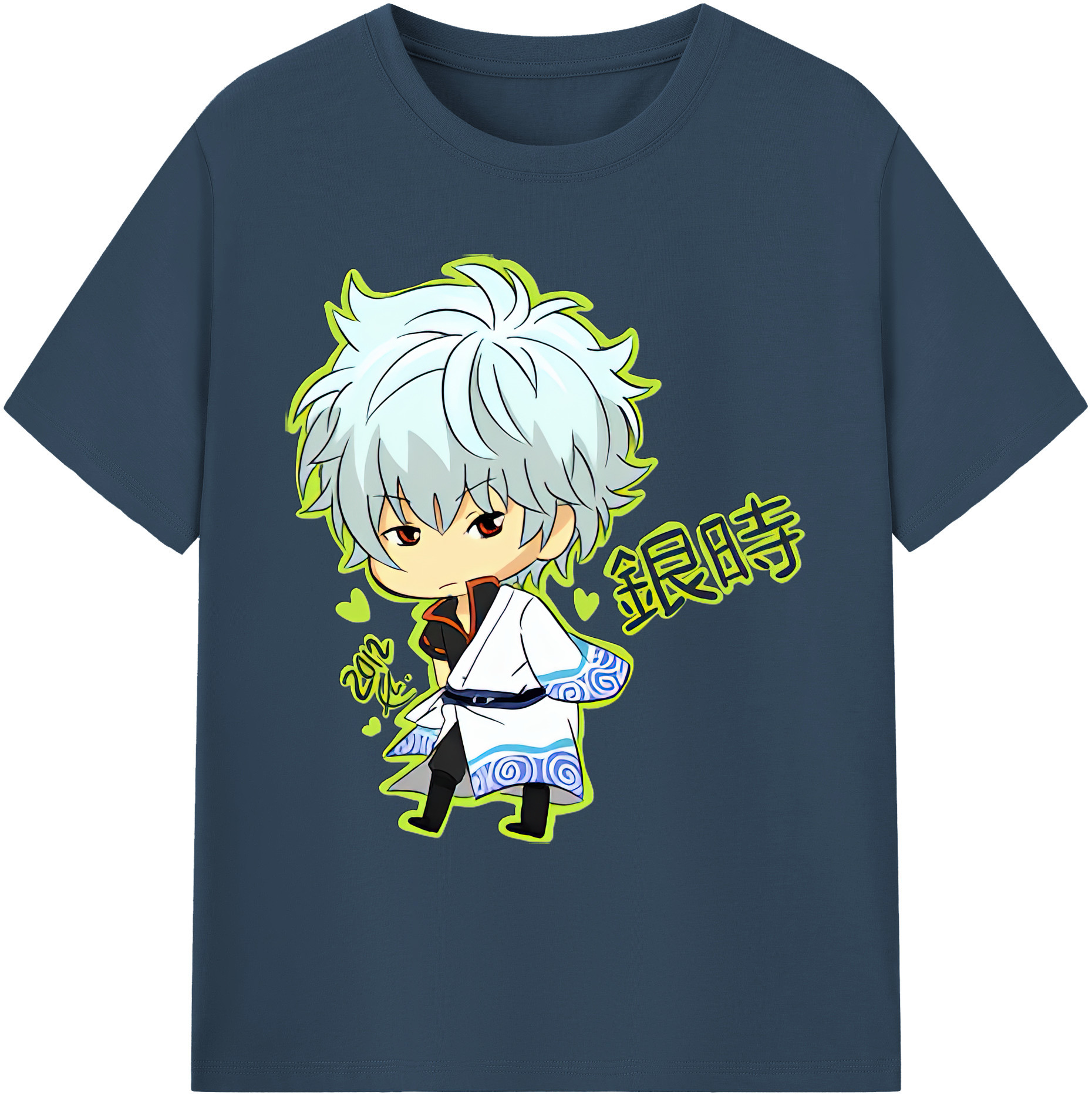 （画像用） ぎんたま 坂田銀時（さかたぎんとき） 神楽 志村新八（しむら しんぱち） GINTAMA Sakata Gintoki Kagura Shimura Shinpachi 綿100％ メンズ半袖Tシャツ｜肌触りやわらか＆通気性