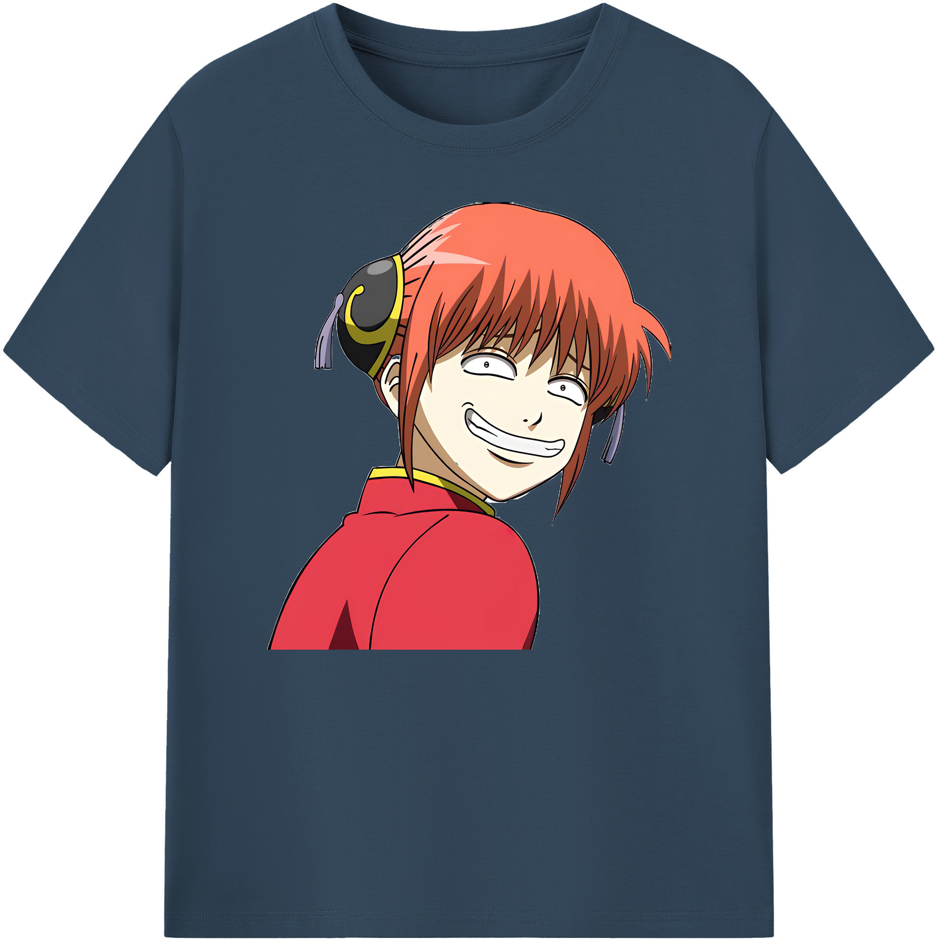 （画像用） ぎんたま 坂田銀時（さかたぎんとき） 神楽 志村新八（しむら しんぱち） GINTAMA Sakata Gintoki Kagura Shimura Shinpachi 綿100％ メンズ半袖Tシャツ｜肌触りやわらか＆通気性
