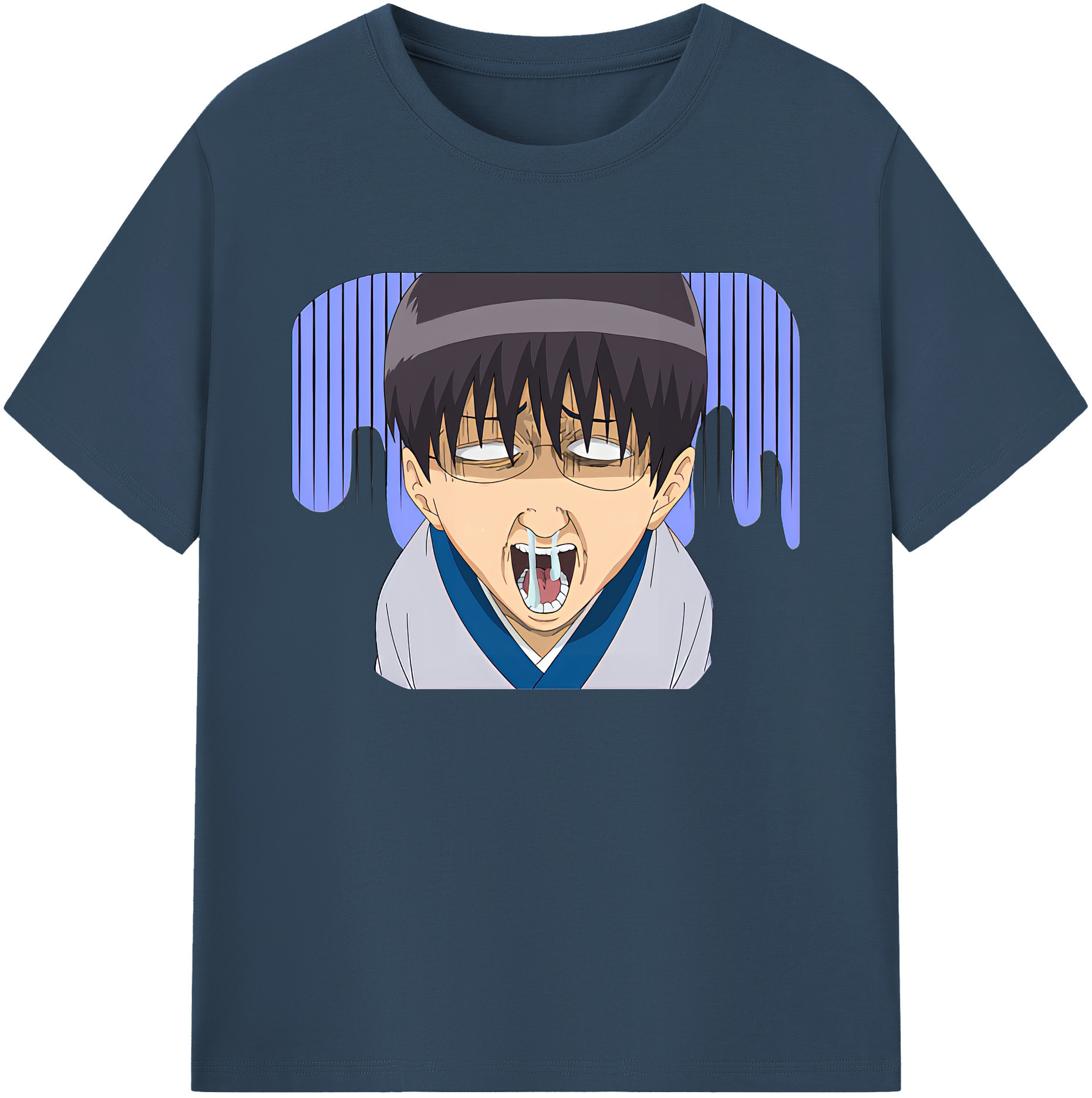 （画像用） ぎんたま 坂田銀時（さかたぎんとき） 神楽 志村新八（しむら しんぱち） GINTAMA Sakata Gintoki Kagura Shimura Shinpachi 綿100％ メンズ半袖Tシャツ｜肌触りやわらか＆通気性