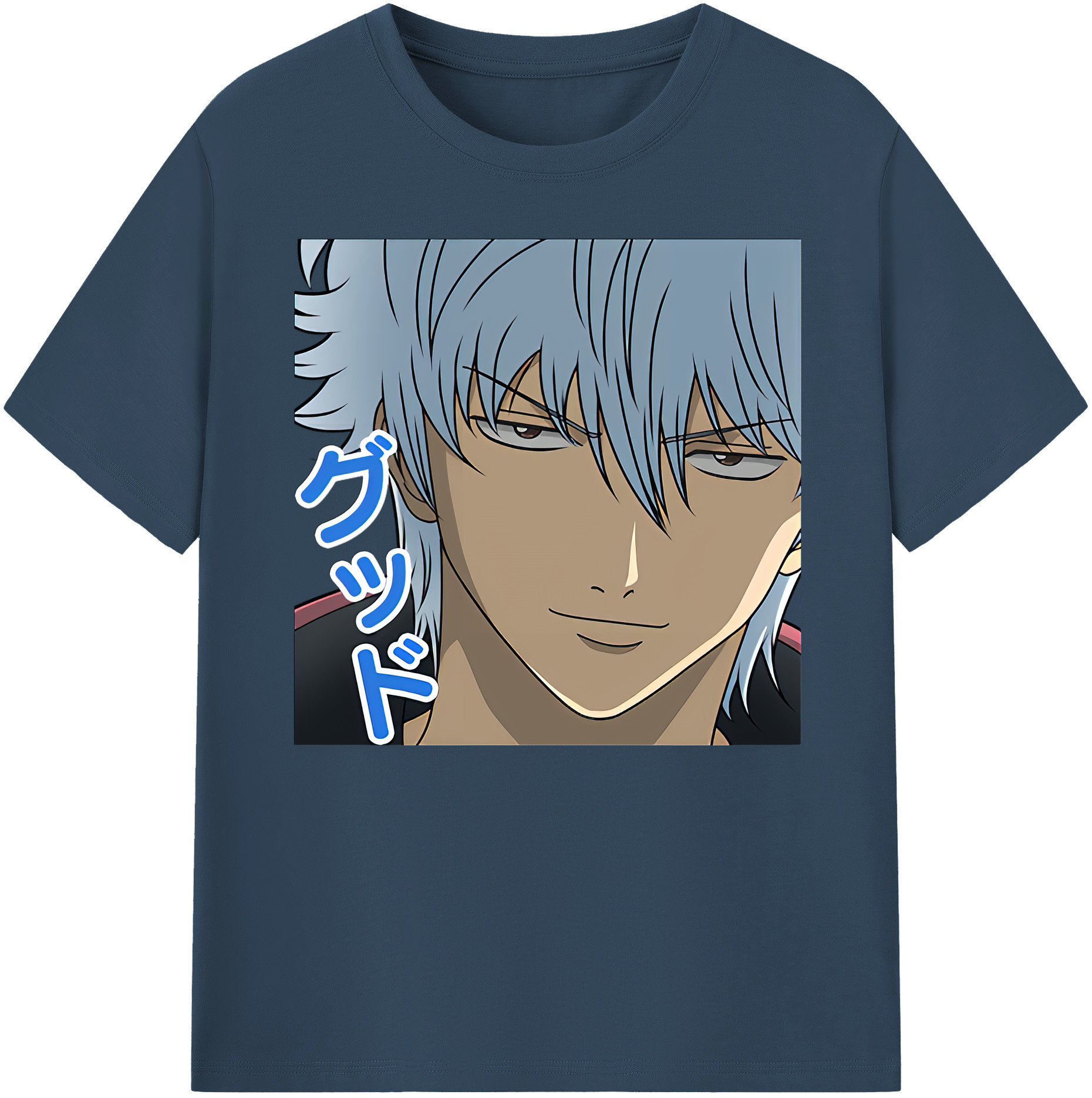（画像用） ぎんたま 坂田銀時（さかたぎんとき） 神楽 志村新八（しむら しんぱち） GINTAMA Sakata Gintoki Kagura Shimura Shinpachi 綿100％ メンズ半袖Tシャツ｜肌触りやわらか＆通気性