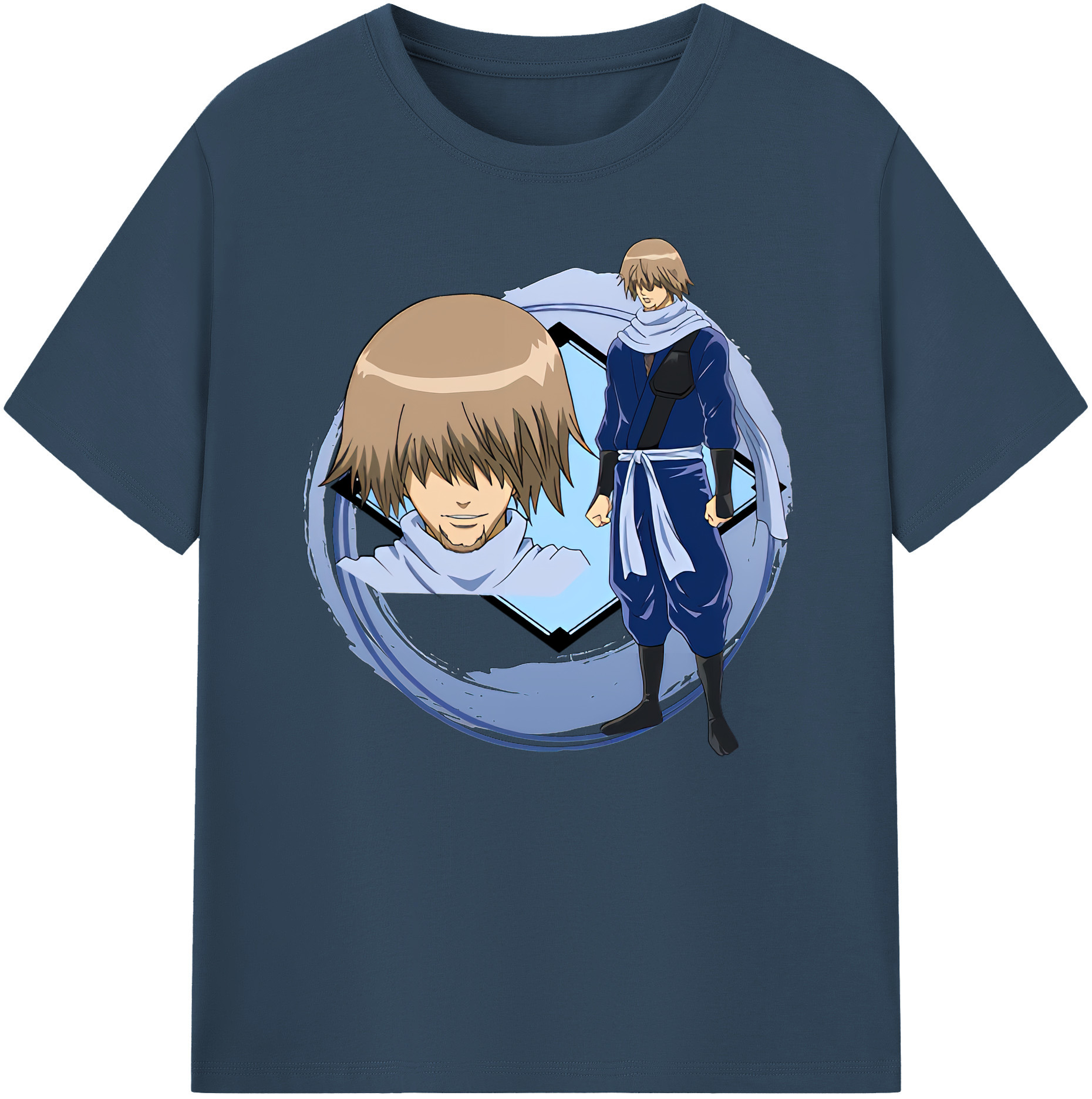 （画像用） ぎんたま 坂田銀時（さかたぎんとき） 神楽 志村新八（しむら しんぱち） GINTAMA Sakata Gintoki Kagura Shimura Shinpachi 綿100％ メンズ半袖Tシャツ｜肌触りやわらか＆通気性