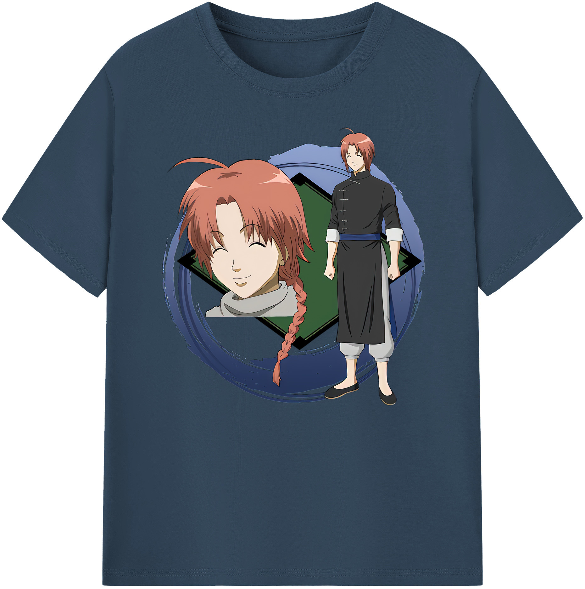 （画像用） ぎんたま 坂田銀時（さかたぎんとき） 神楽 志村新八（しむら しんぱち） GINTAMA Sakata Gintoki Kagura Shimura Shinpachi 綿100％ メンズ半袖Tシャツ｜肌触りやわらか＆通気性