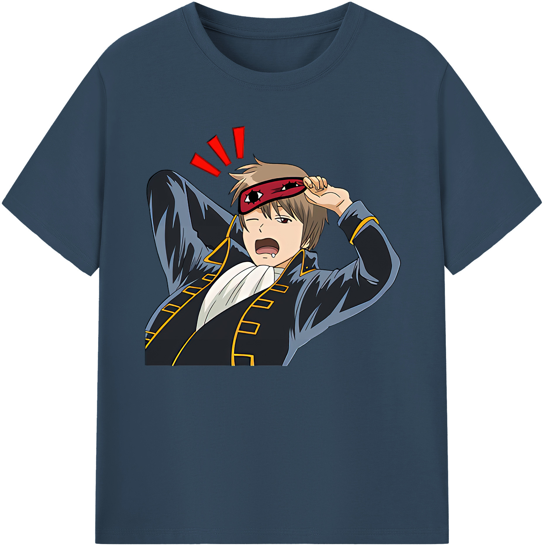 （画像用） ぎんたま 坂田銀時（さかたぎんとき） 神楽 志村新八（しむら しんぱち） GINTAMA Sakata Gintoki Kagura Shimura Shinpachi 綿100％ メンズ半袖Tシャツ｜肌触りやわらか＆通気性