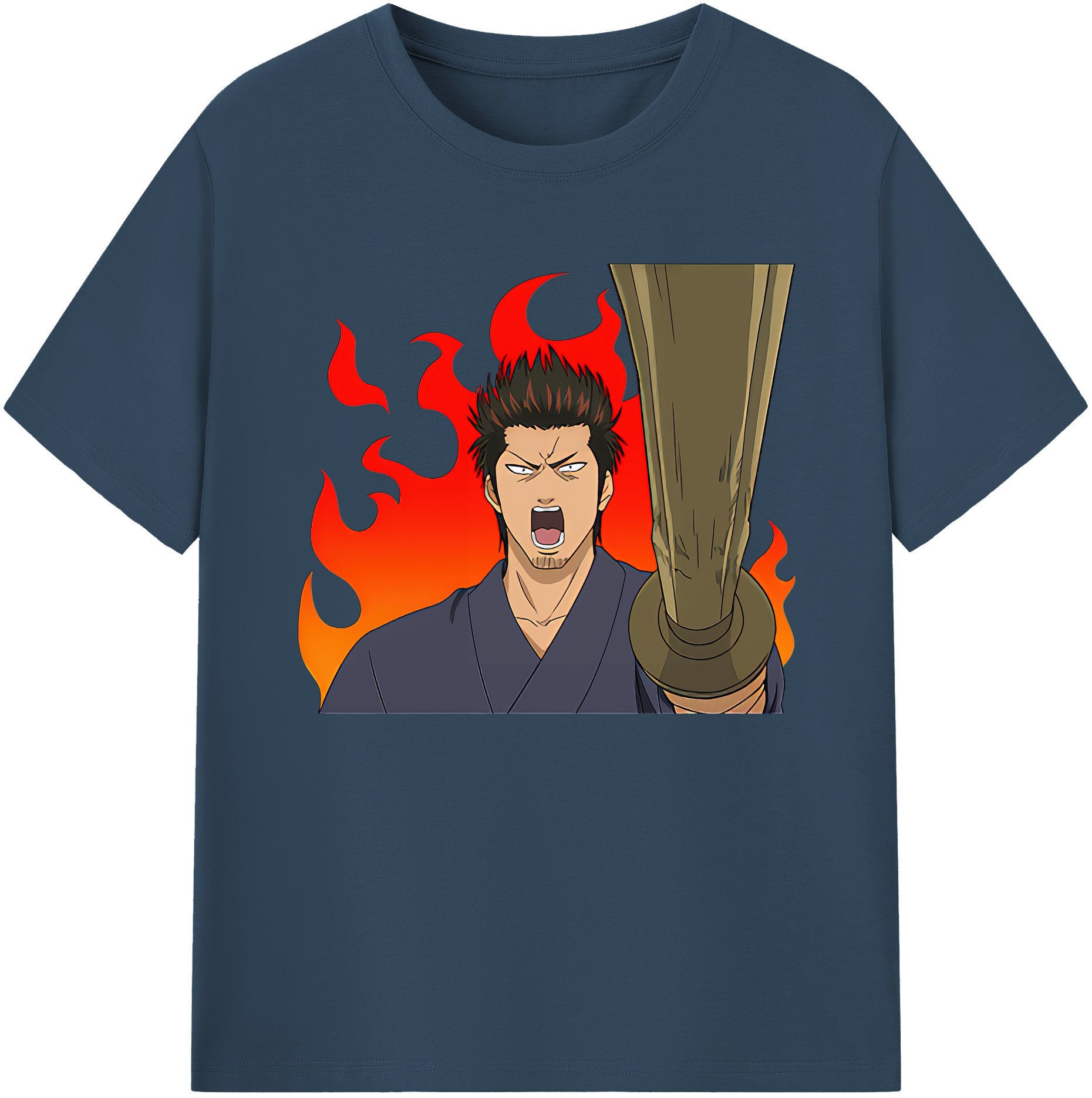 （画像用） ぎんたま 坂田銀時（さかたぎんとき） 神楽 志村新八（しむら しんぱち） GINTAMA Sakata Gintoki Kagura Shimura Shinpachi 綿100％ メンズ半袖Tシャツ｜肌触りやわらか＆通気性
