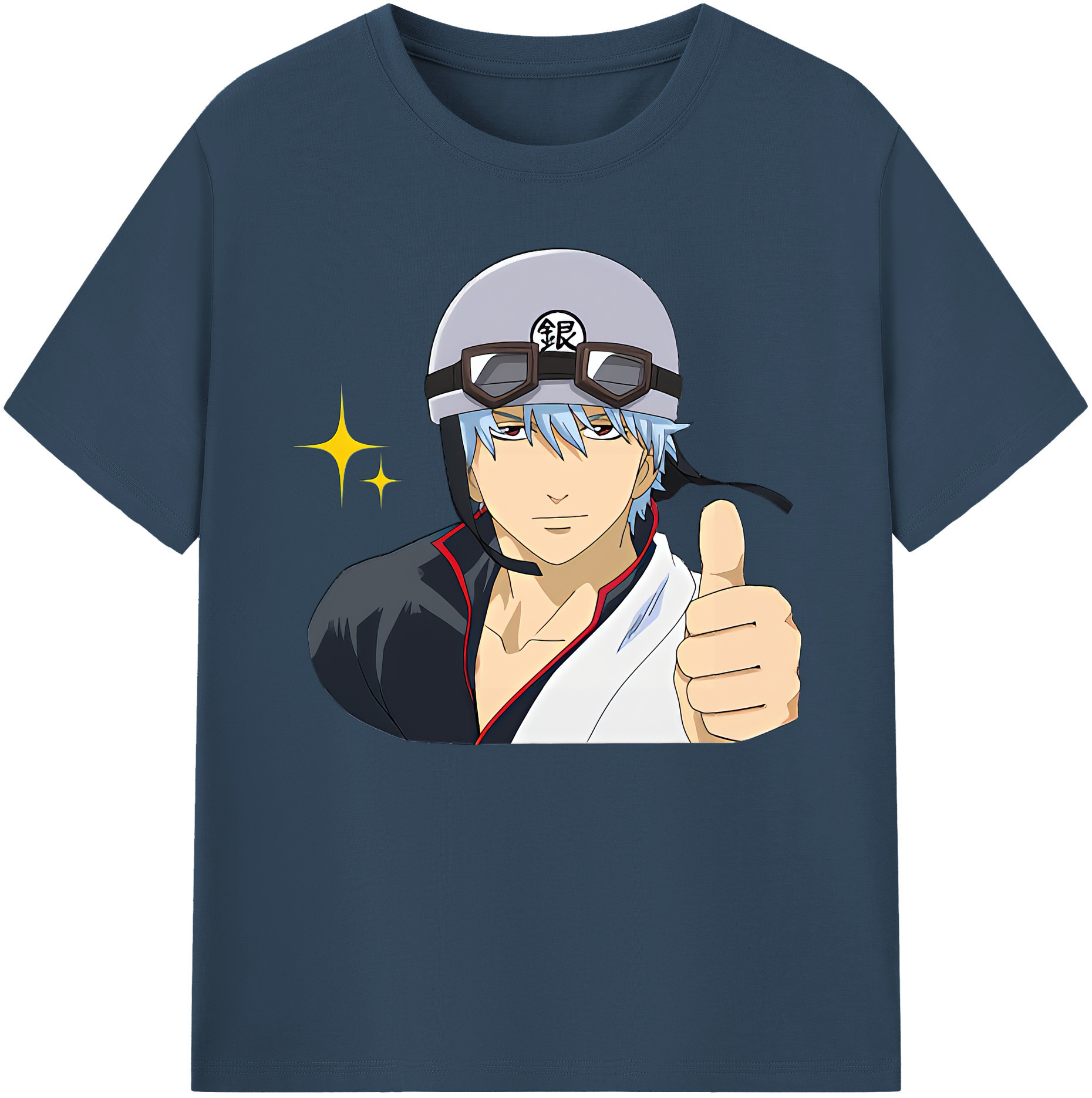 （画像用） ぎんたま 坂田銀時（さかたぎんとき） 神楽 志村新八（しむら しんぱち） GINTAMA Sakata Gintoki Kagura Shimura Shinpachi 綿100％ メンズ半袖Tシャツ｜肌触りやわらか＆通気性