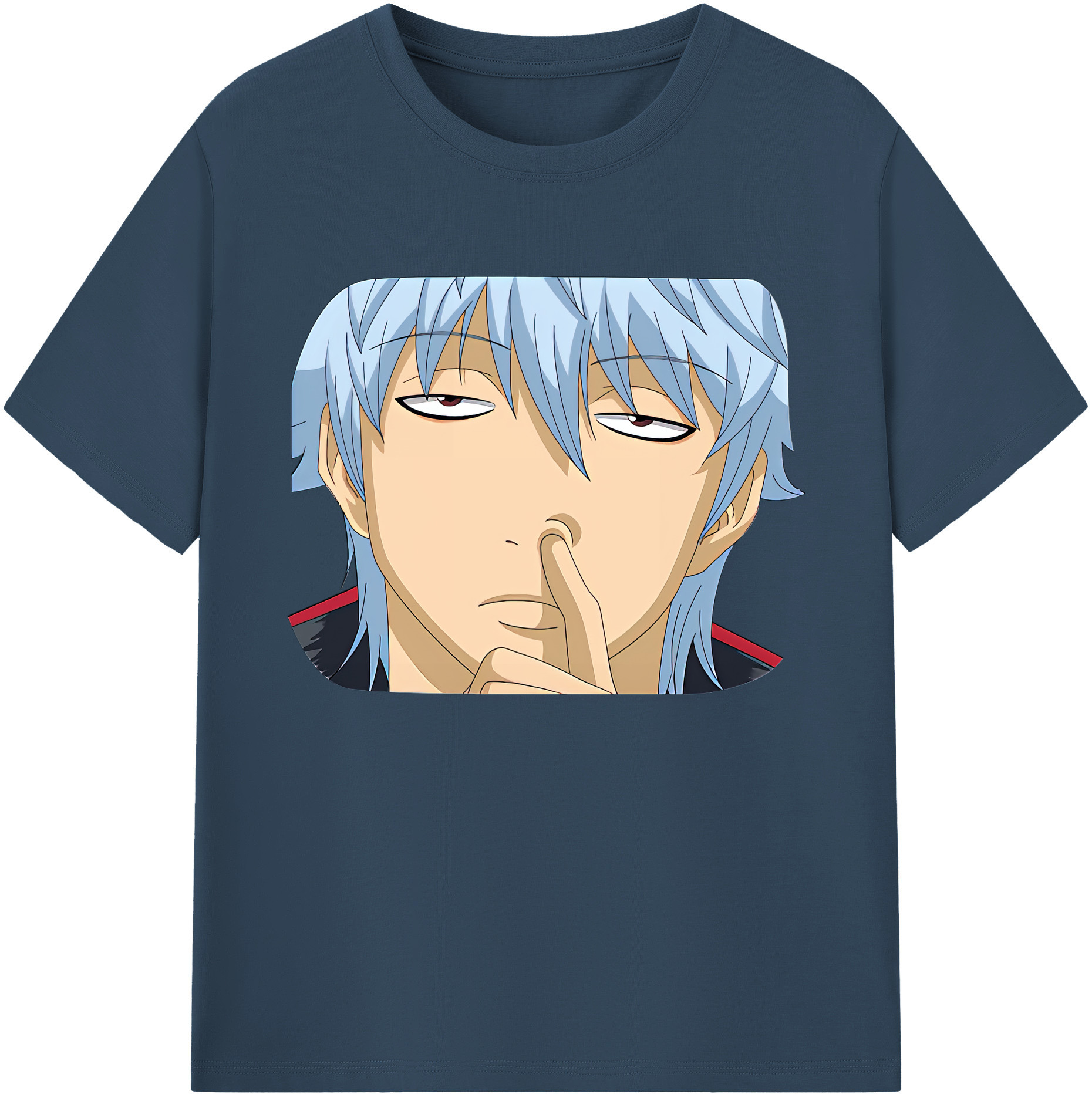（画像用） ぎんたま 坂田銀時（さかたぎんとき） 神楽 志村新八（しむら しんぱち） GINTAMA Sakata Gintoki Kagura Shimura Shinpachi 綿100％ メンズ半袖Tシャツ｜肌触りやわらか＆通気性