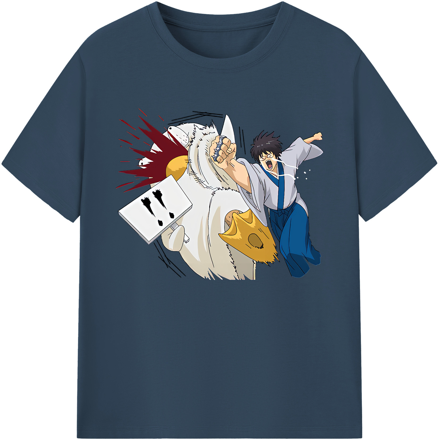 （画像用） ぎんたま 坂田銀時（さかたぎんとき） 神楽 志村新八（しむら しんぱち） GINTAMA Sakata Gintoki Kagura Shimura Shinpachi 綿100％ メンズ半袖Tシャツ｜肌触りやわらか＆通気性