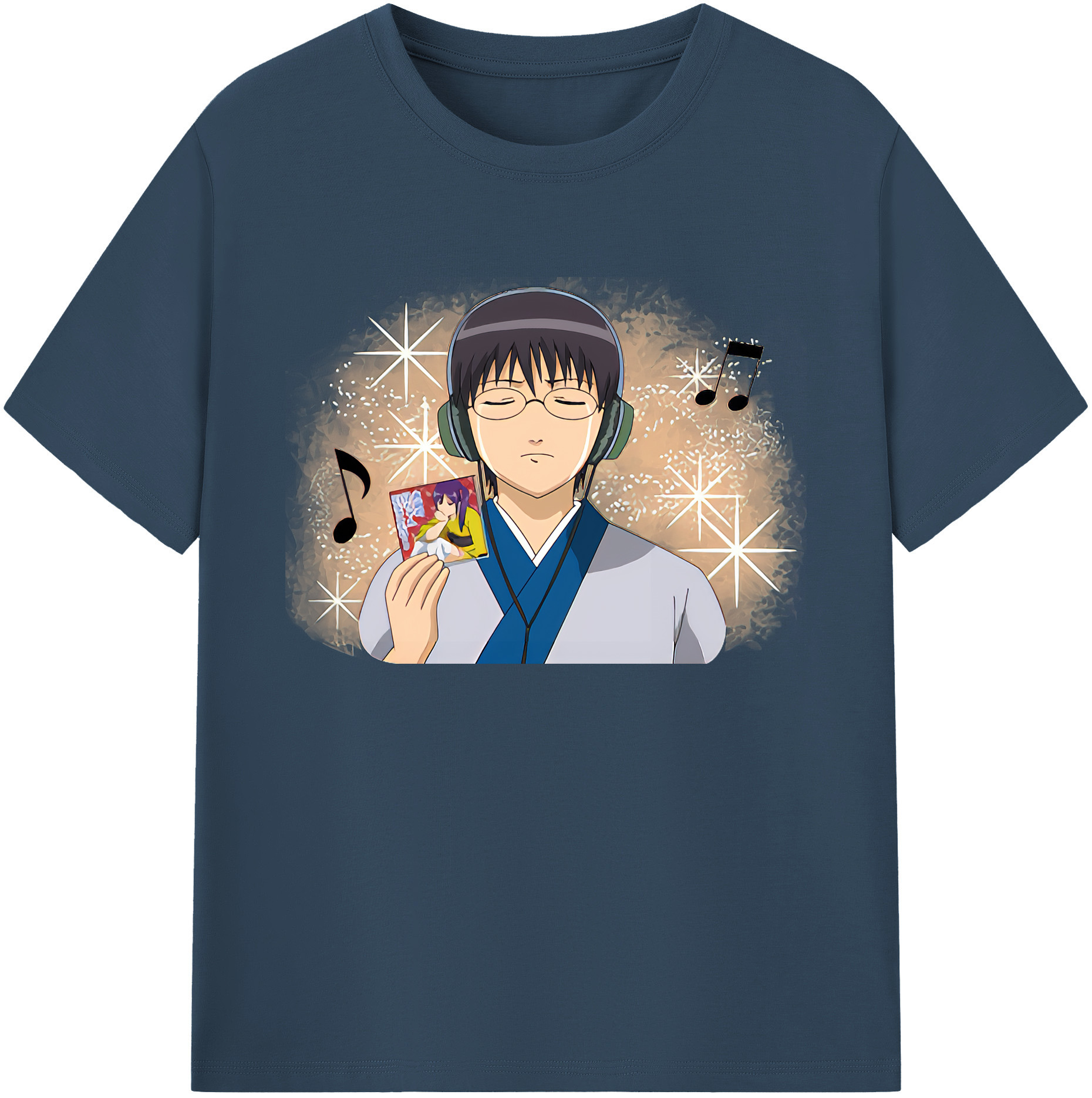（画像用） ぎんたま 坂田銀時（さかたぎんとき） 神楽 志村新八（しむら しんぱち） GINTAMA Sakata Gintoki Kagura Shimura Shinpachi 綿100％ メンズ半袖Tシャツ｜肌触りやわらか＆通気性