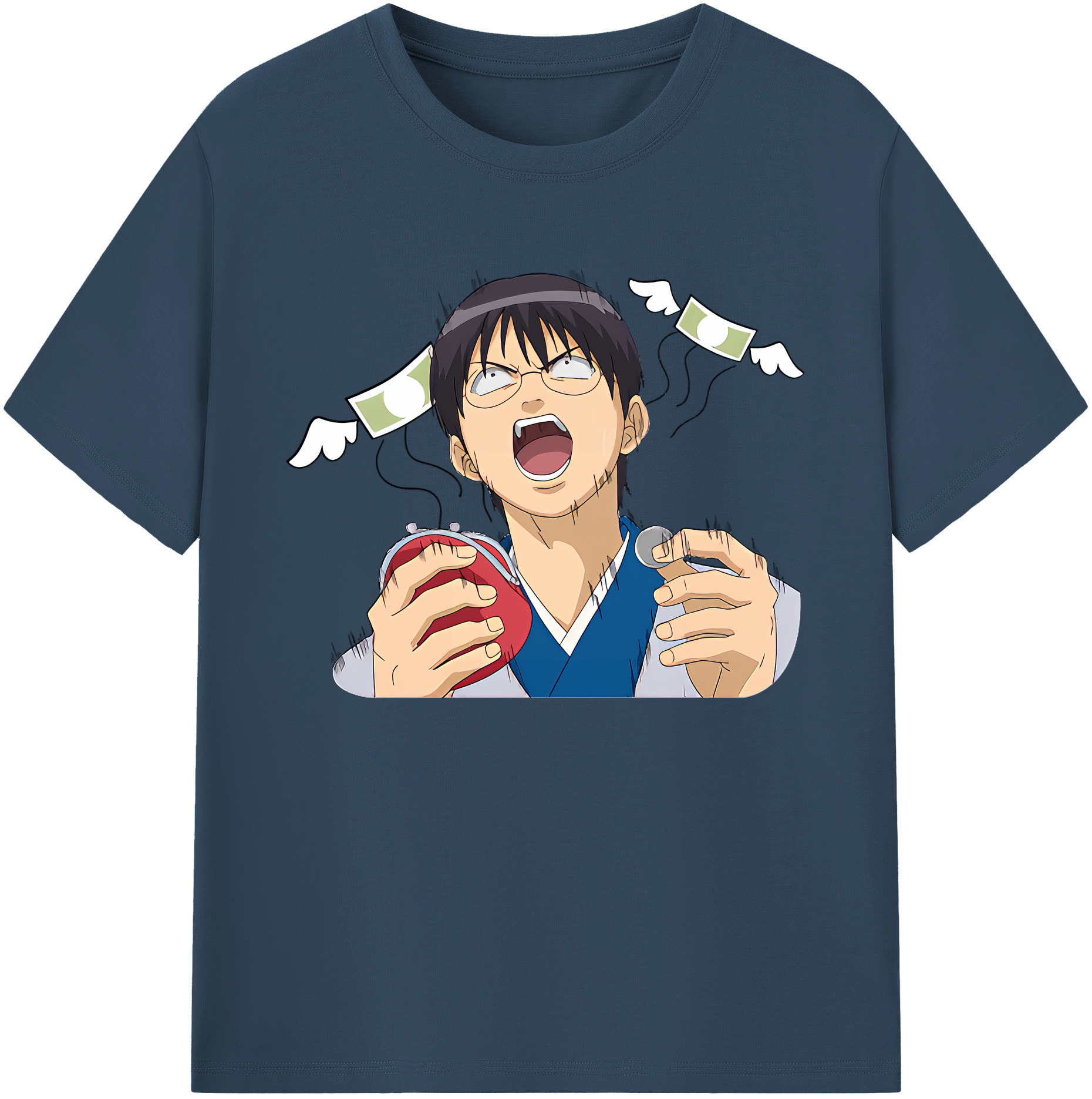 （画像用） ぎんたま 坂田銀時（さかたぎんとき） 神楽 志村新八（しむら しんぱち） GINTAMA Sakata Gintoki Kagura Shimura Shinpachi 綿100％ メンズ半袖Tシャツ｜肌触りやわらか＆通気性