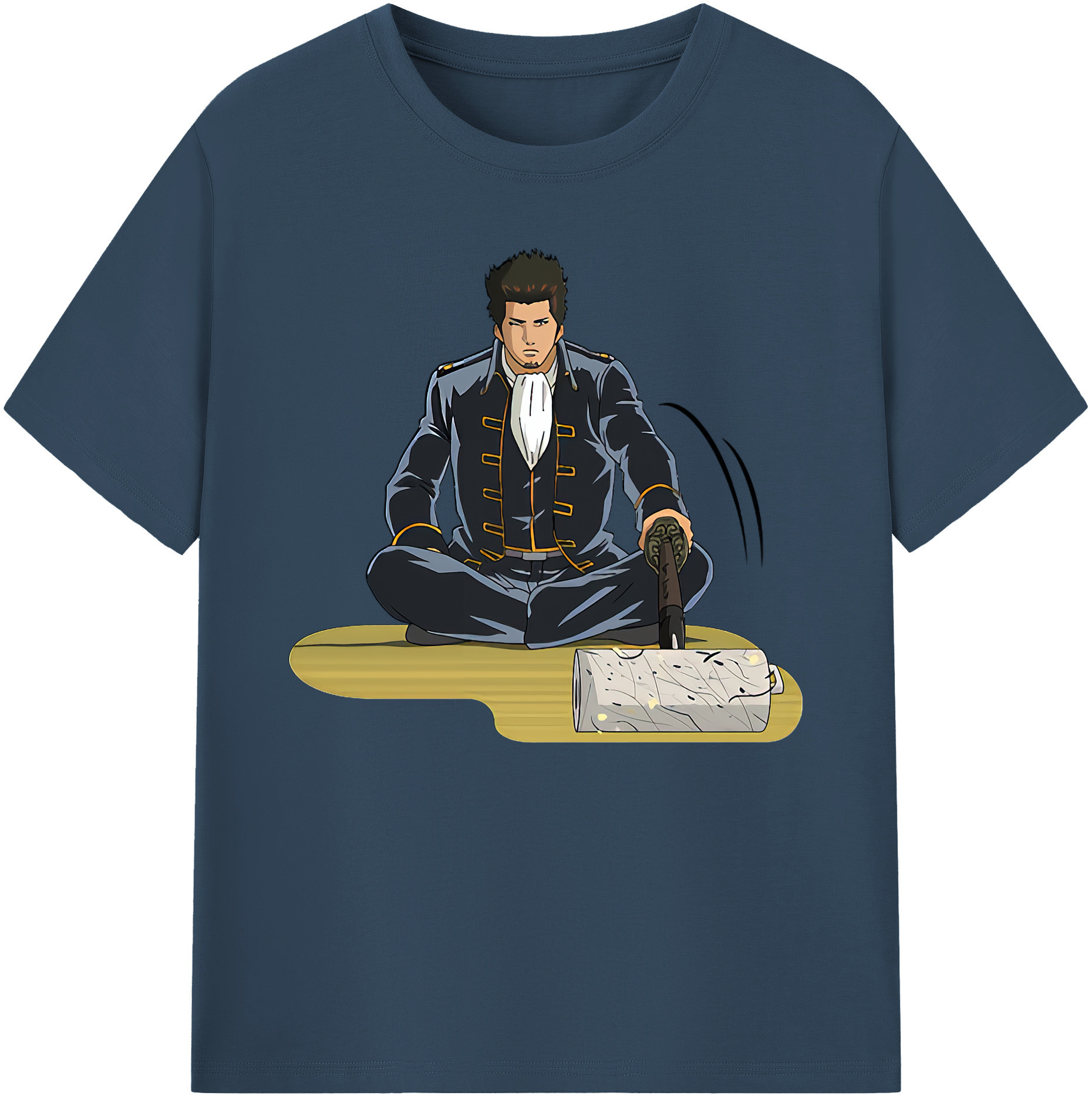 （画像用） ぎんたま 坂田銀時（さかたぎんとき） 神楽 志村新八（しむら しんぱち） GINTAMA Sakata Gintoki Kagura Shimura Shinpachi 綿100％ メンズ半袖Tシャツ｜肌触りやわらか＆通気性