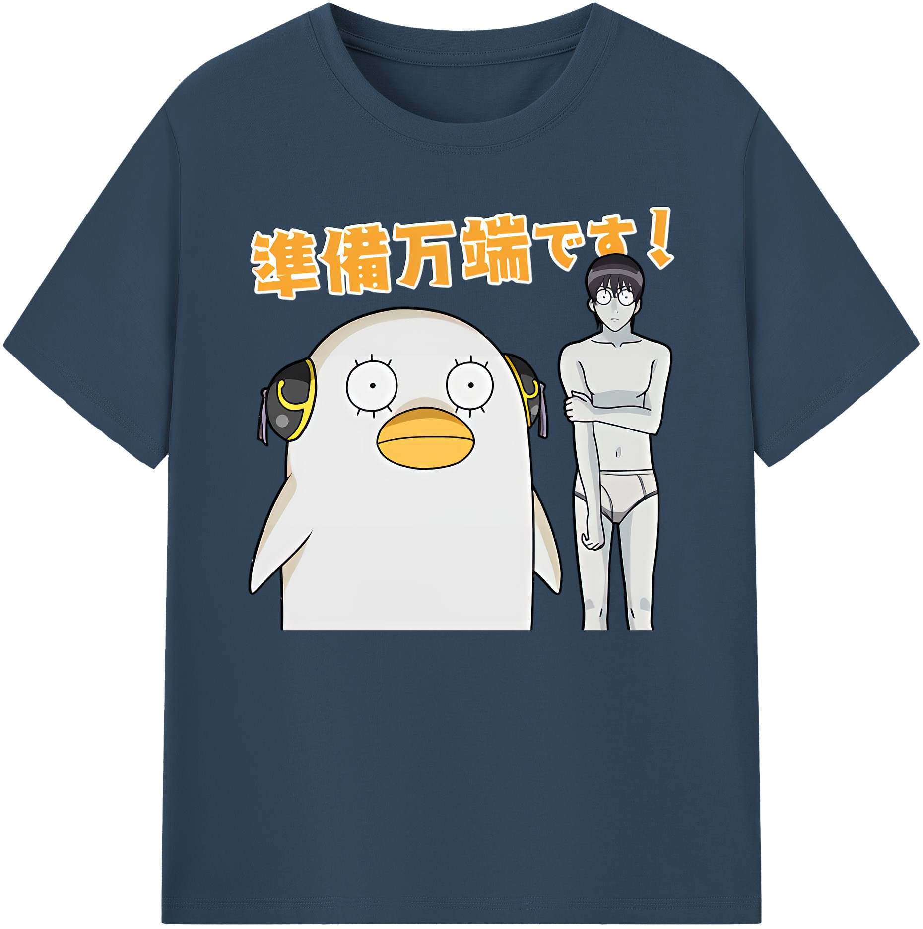（画像用） ぎんたま 坂田銀時（さかたぎんとき） 神楽 志村新八（しむら しんぱち） GINTAMA Sakata Gintoki Kagura Shimura Shinpachi 綿100％ メンズ半袖Tシャツ｜肌触りやわらか＆通気性