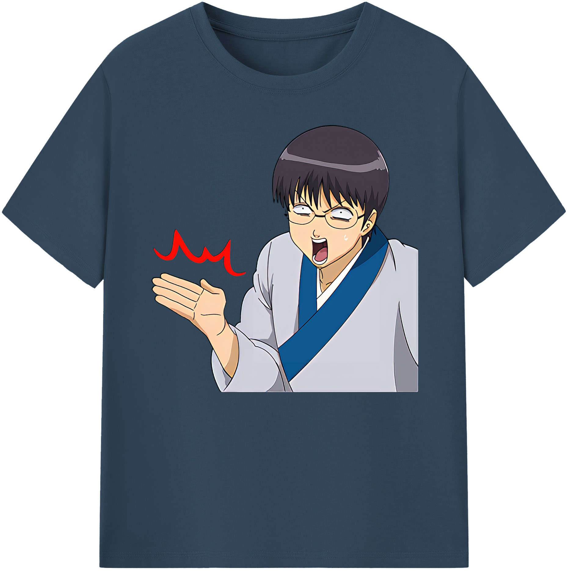 （画像用） ぎんたま 坂田銀時（さかたぎんとき） 神楽 志村新八（しむら しんぱち） GINTAMA Sakata Gintoki Kagura Shimura Shinpachi 綿100％ メンズ半袖Tシャツ｜肌触りやわらか＆通気性
