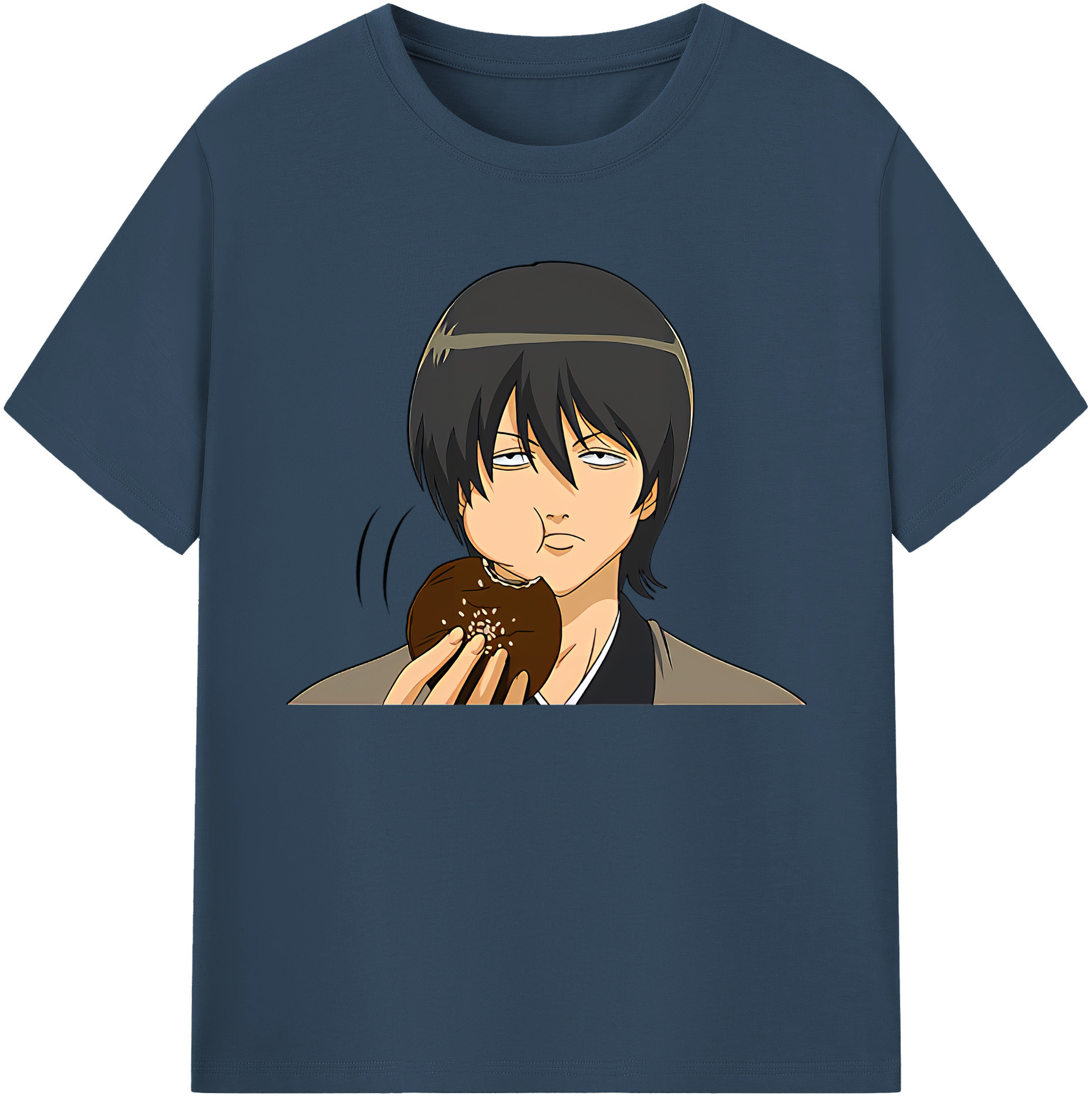 （画像用） ぎんたま 坂田銀時（さかたぎんとき） 神楽 志村新八（しむら しんぱち） GINTAMA Sakata Gintoki Kagura Shimura Shinpachi 綿100％ メンズ半袖Tシャツ｜肌触りやわらか＆通気性