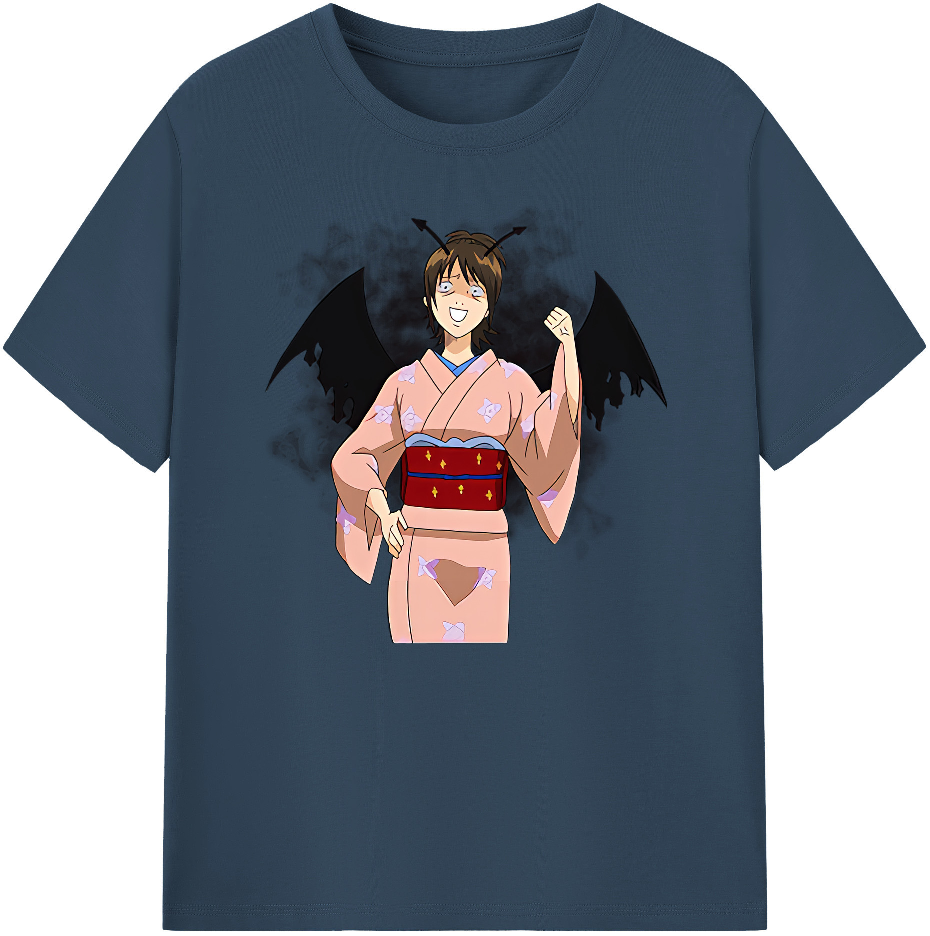 （画像用） ぎんたま 坂田銀時（さかたぎんとき） 神楽 志村新八（しむら しんぱち） GINTAMA Sakata Gintoki Kagura Shimura Shinpachi 綿100％ メンズ半袖Tシャツ｜肌触りやわらか＆通気性