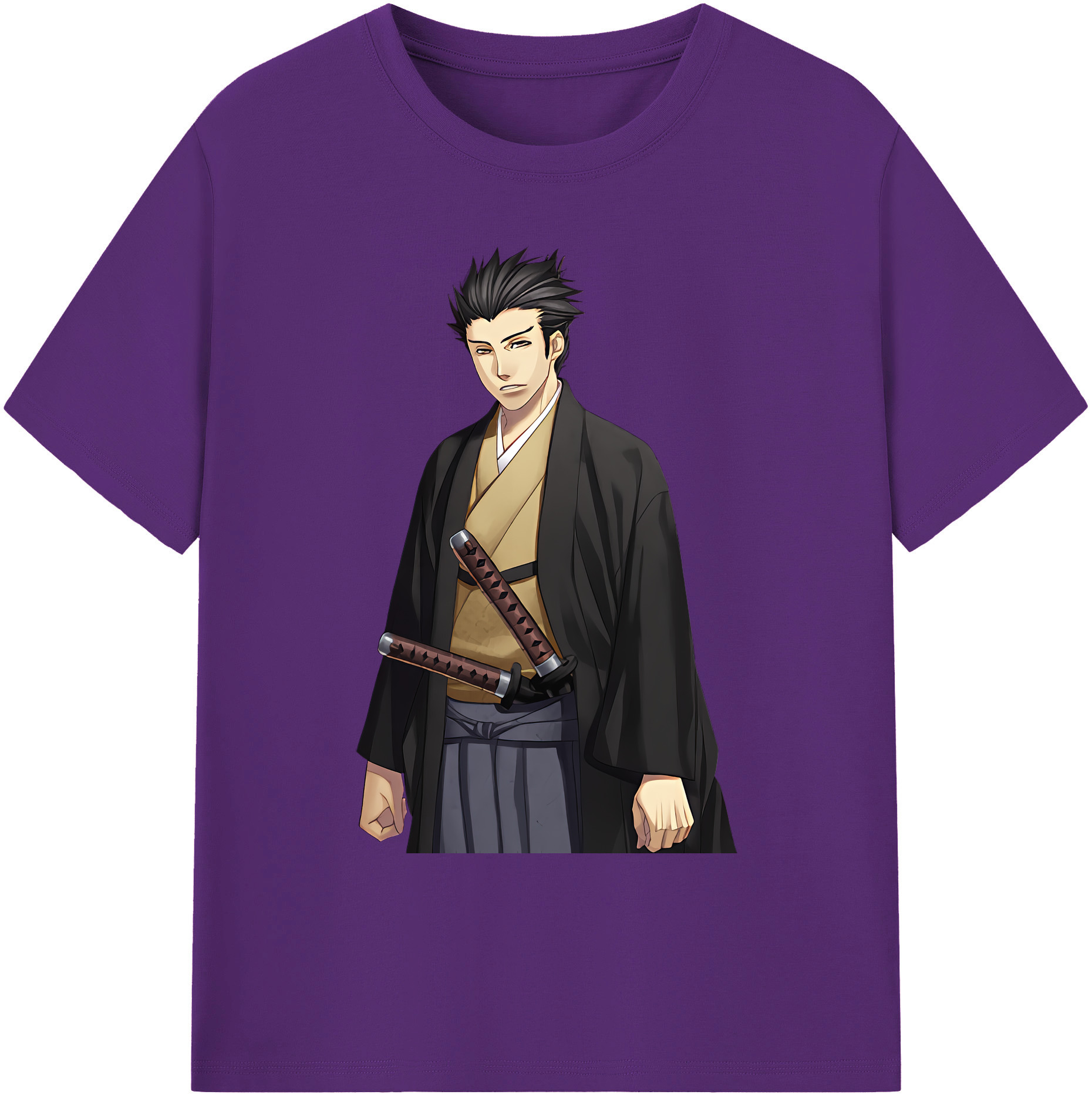 （画像用） ぎんたま 坂田銀時（さかたぎんとき） 神楽 志村新八（しむら しんぱち） GINTAMA Sakata Gintoki Kagura Shimura Shinpachi 綿100％ メンズ半袖Tシャツ｜肌触りやわらか＆通気性