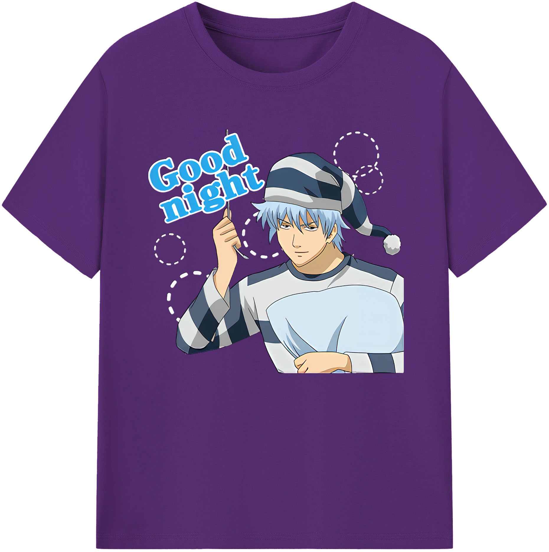 （画像用） ぎんたま 坂田銀時（さかたぎんとき） 神楽 志村新八（しむら しんぱち） GINTAMA Sakata Gintoki Kagura Shimura Shinpachi 綿100％ メンズ半袖Tシャツ｜肌触りやわらか＆通気性