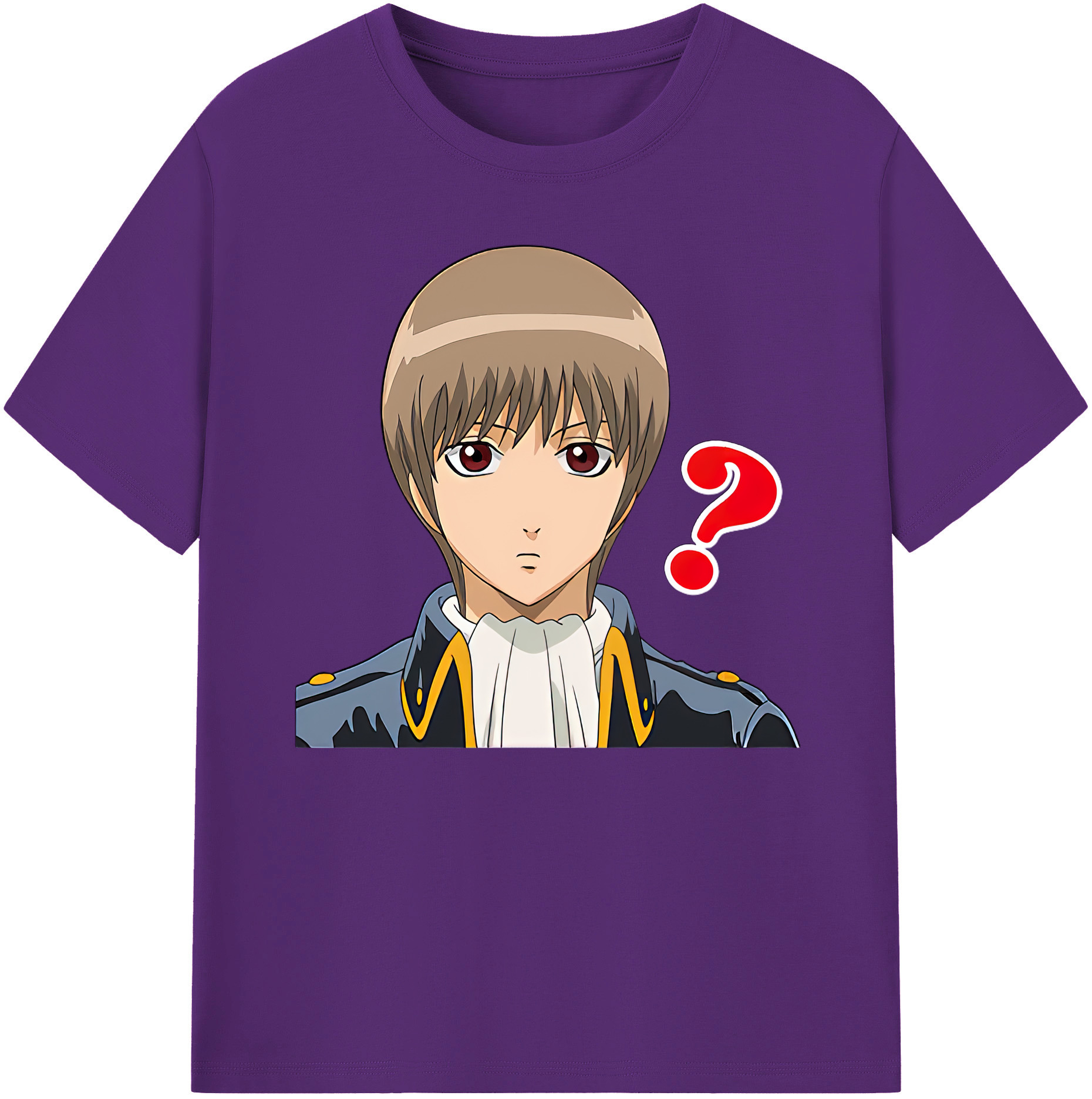 （画像用） ぎんたま 坂田銀時（さかたぎんとき） 神楽 志村新八（しむら しんぱち） GINTAMA Sakata Gintoki Kagura Shimura Shinpachi 綿100％ メンズ半袖Tシャツ｜肌触りやわらか＆通気性