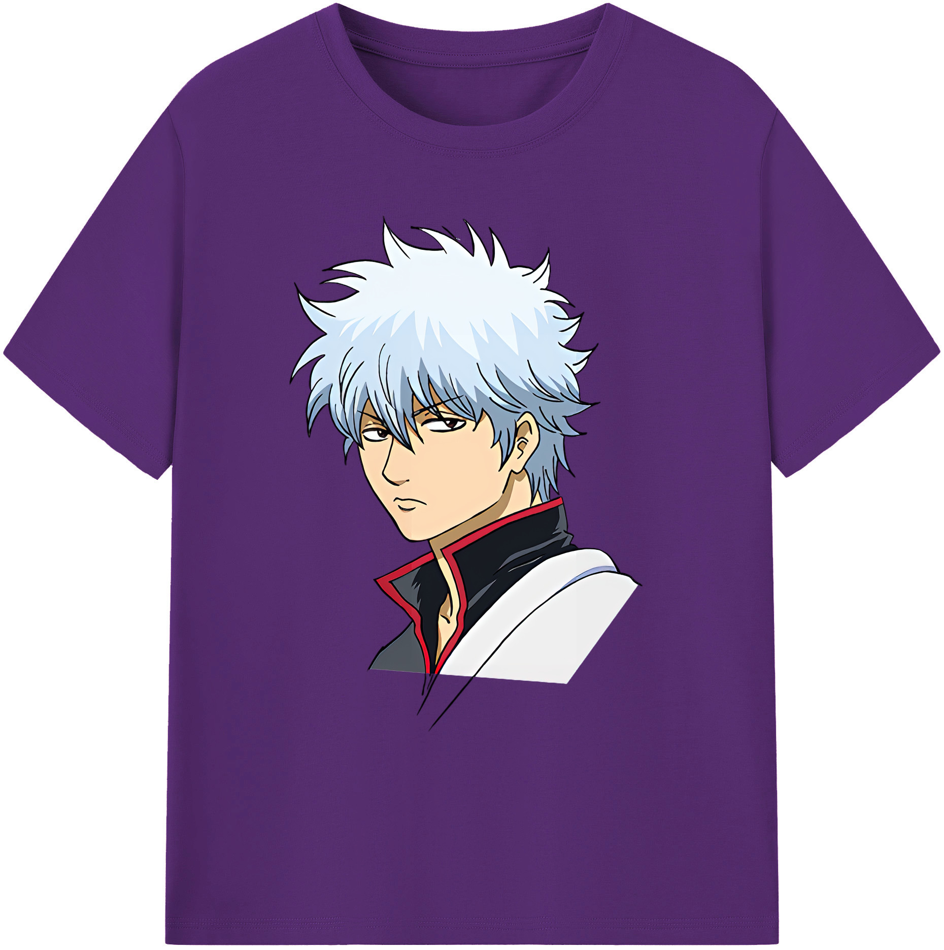 （画像用） ぎんたま 坂田銀時（さかたぎんとき） 神楽 志村新八（しむら しんぱち） GINTAMA Sakata Gintoki Kagura Shimura Shinpachi 綿100％ メンズ半袖Tシャツ｜肌触りやわらか＆通気性