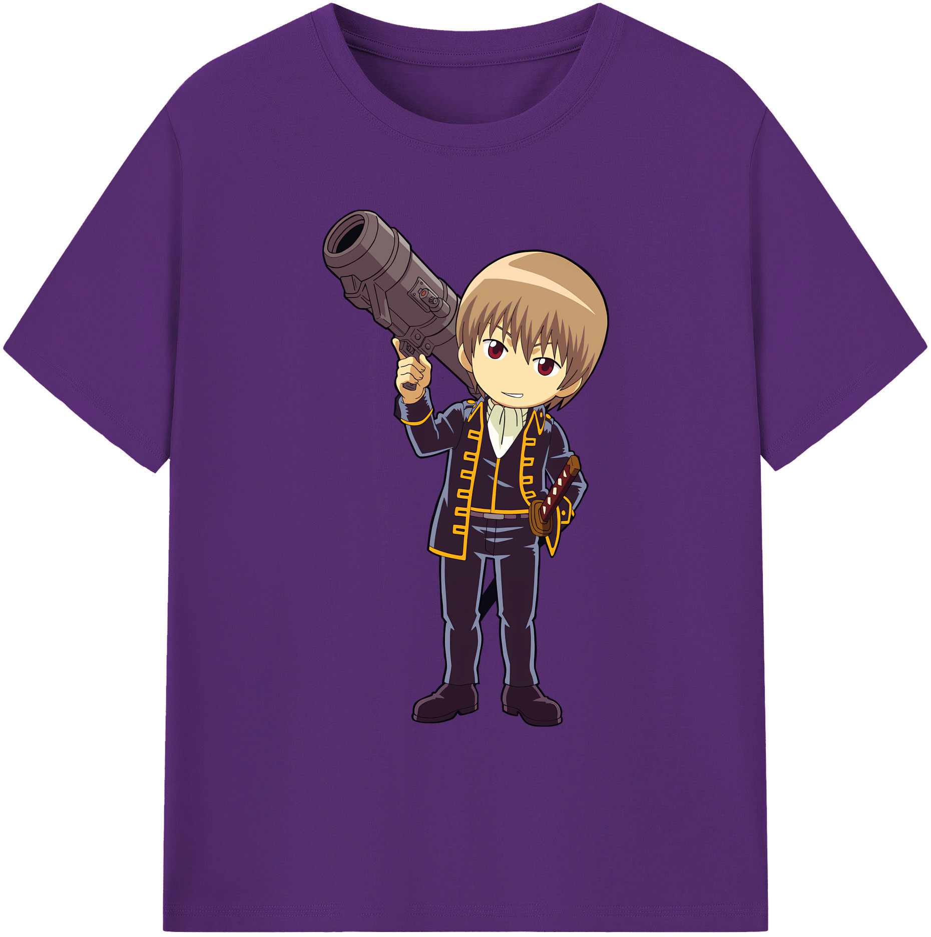 （画像用） ぎんたま 坂田銀時（さかたぎんとき） 神楽 志村新八（しむら しんぱち） GINTAMA Sakata Gintoki Kagura Shimura Shinpachi 綿100％ メンズ半袖Tシャツ｜肌触りやわらか＆通気性
