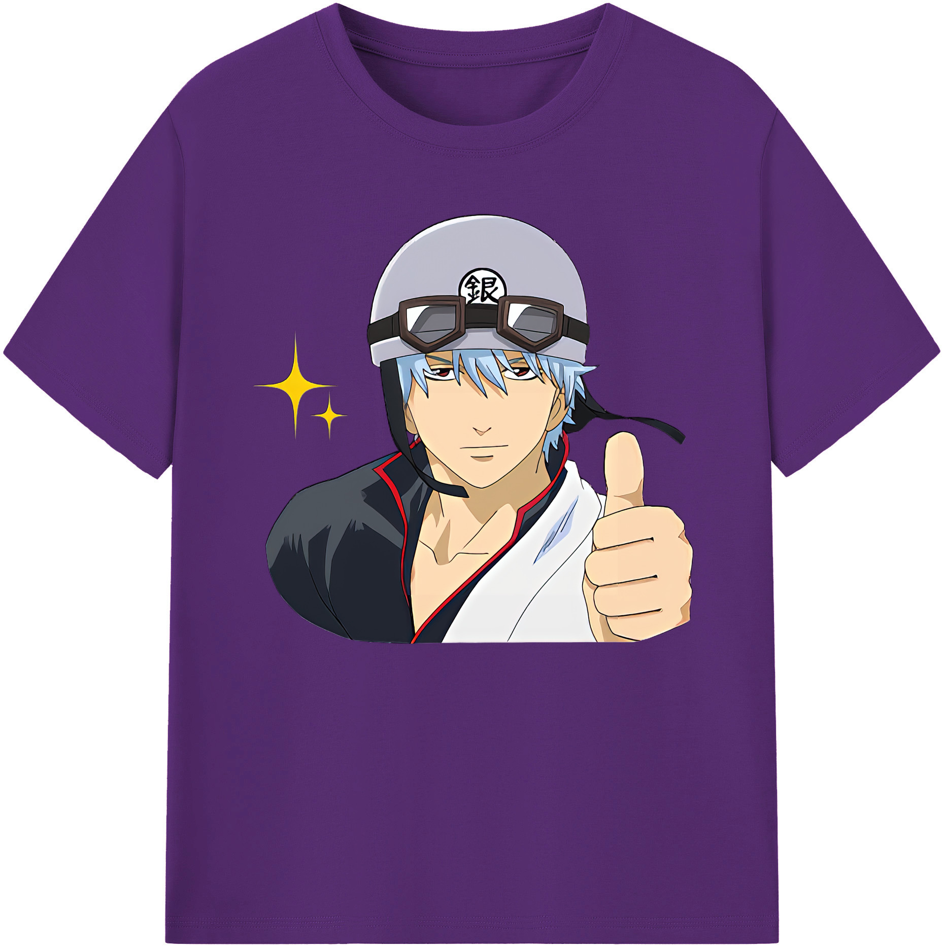 （画像用） ぎんたま 坂田銀時（さかたぎんとき） 神楽 志村新八（しむら しんぱち） GINTAMA Sakata Gintoki Kagura Shimura Shinpachi 綿100％ メンズ半袖Tシャツ｜肌触りやわらか＆通気性