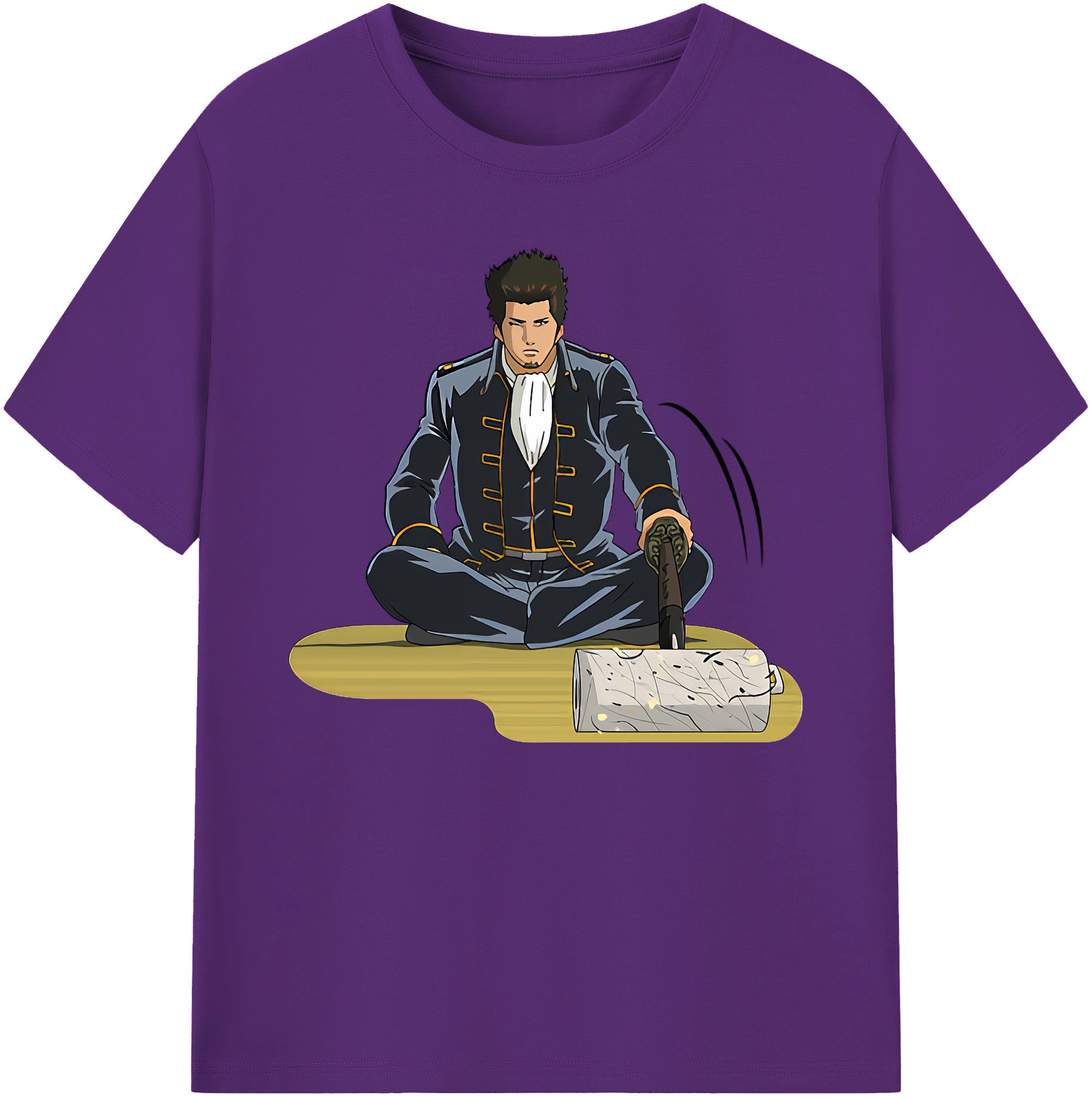 （画像用） ぎんたま 坂田銀時（さかたぎんとき） 神楽 志村新八（しむら しんぱち） GINTAMA Sakata Gintoki Kagura Shimura Shinpachi 綿100％ メンズ半袖Tシャツ｜肌触りやわらか＆通気性