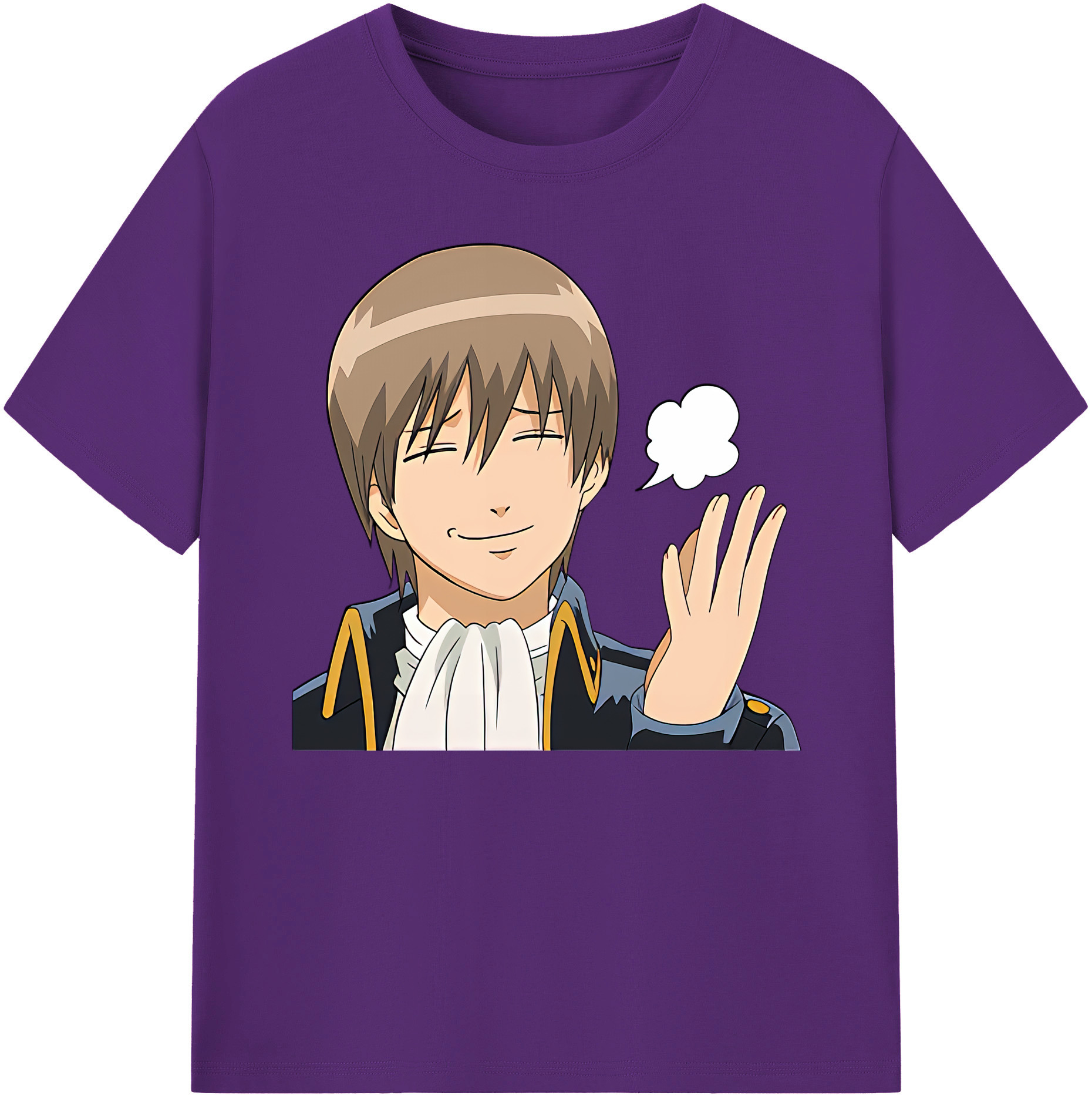 （画像用） ぎんたま 坂田銀時（さかたぎんとき） 神楽 志村新八（しむら しんぱち） GINTAMA Sakata Gintoki Kagura Shimura Shinpachi 綿100％ メンズ半袖Tシャツ｜肌触りやわらか＆通気性