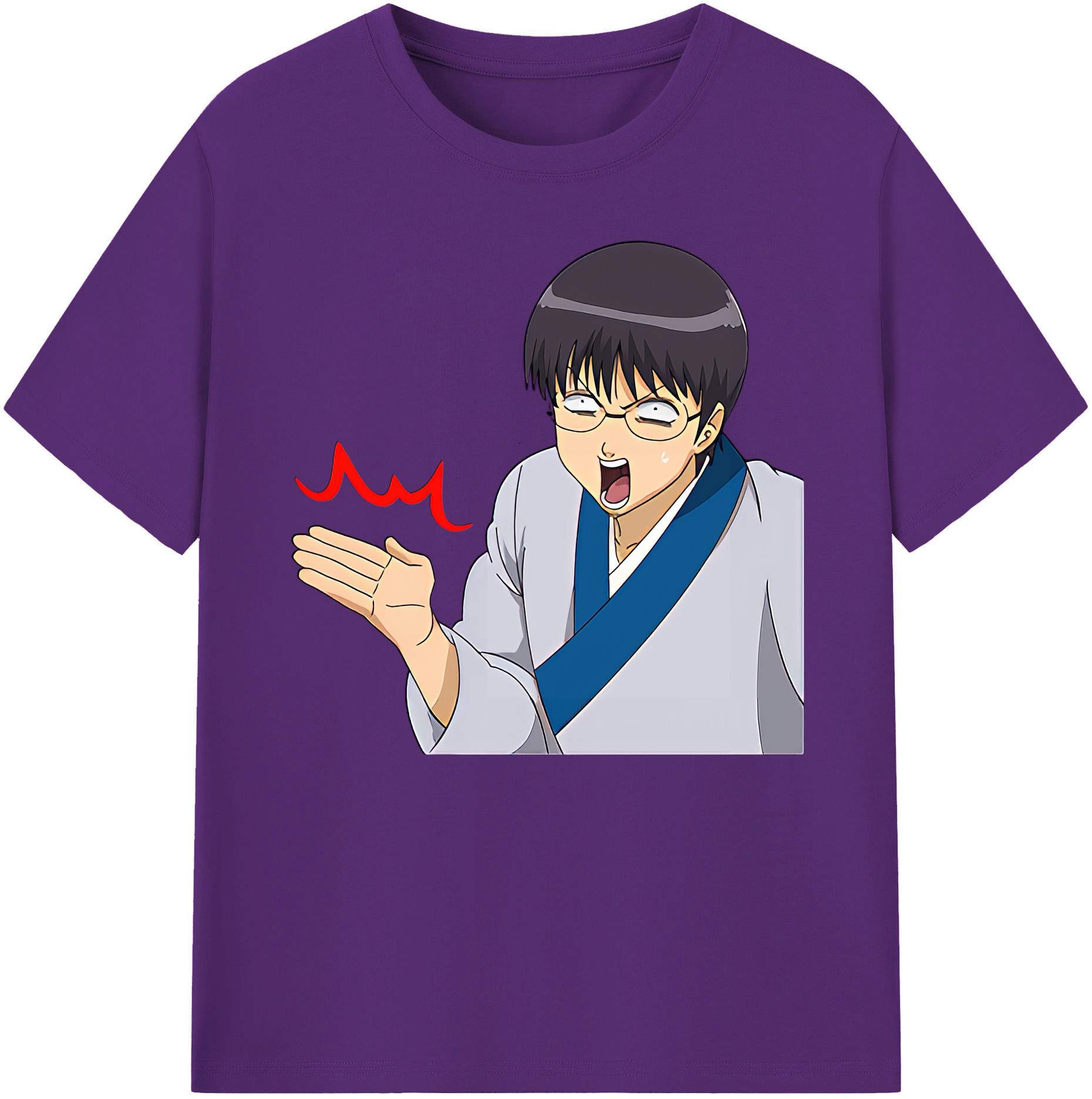 （画像用） ぎんたま 坂田銀時（さかたぎんとき） 神楽 志村新八（しむら しんぱち） GINTAMA Sakata Gintoki Kagura Shimura Shinpachi 綿100％ メンズ半袖Tシャツ｜肌触りやわらか＆通気性