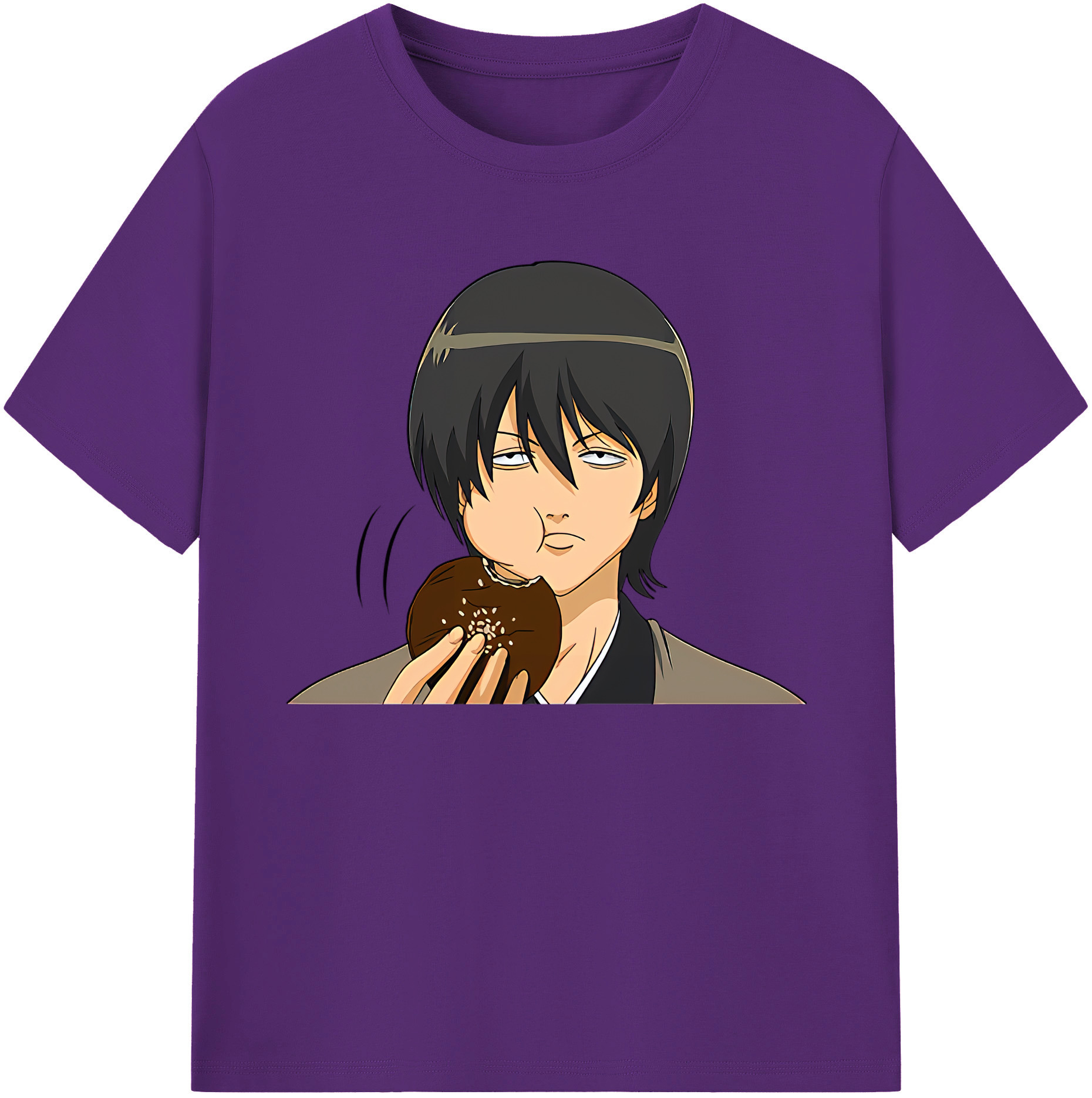 （画像用） ぎんたま 坂田銀時（さかたぎんとき） 神楽 志村新八（しむら しんぱち） GINTAMA Sakata Gintoki Kagura Shimura Shinpachi 綿100％ メンズ半袖Tシャツ｜肌触りやわらか＆通気性