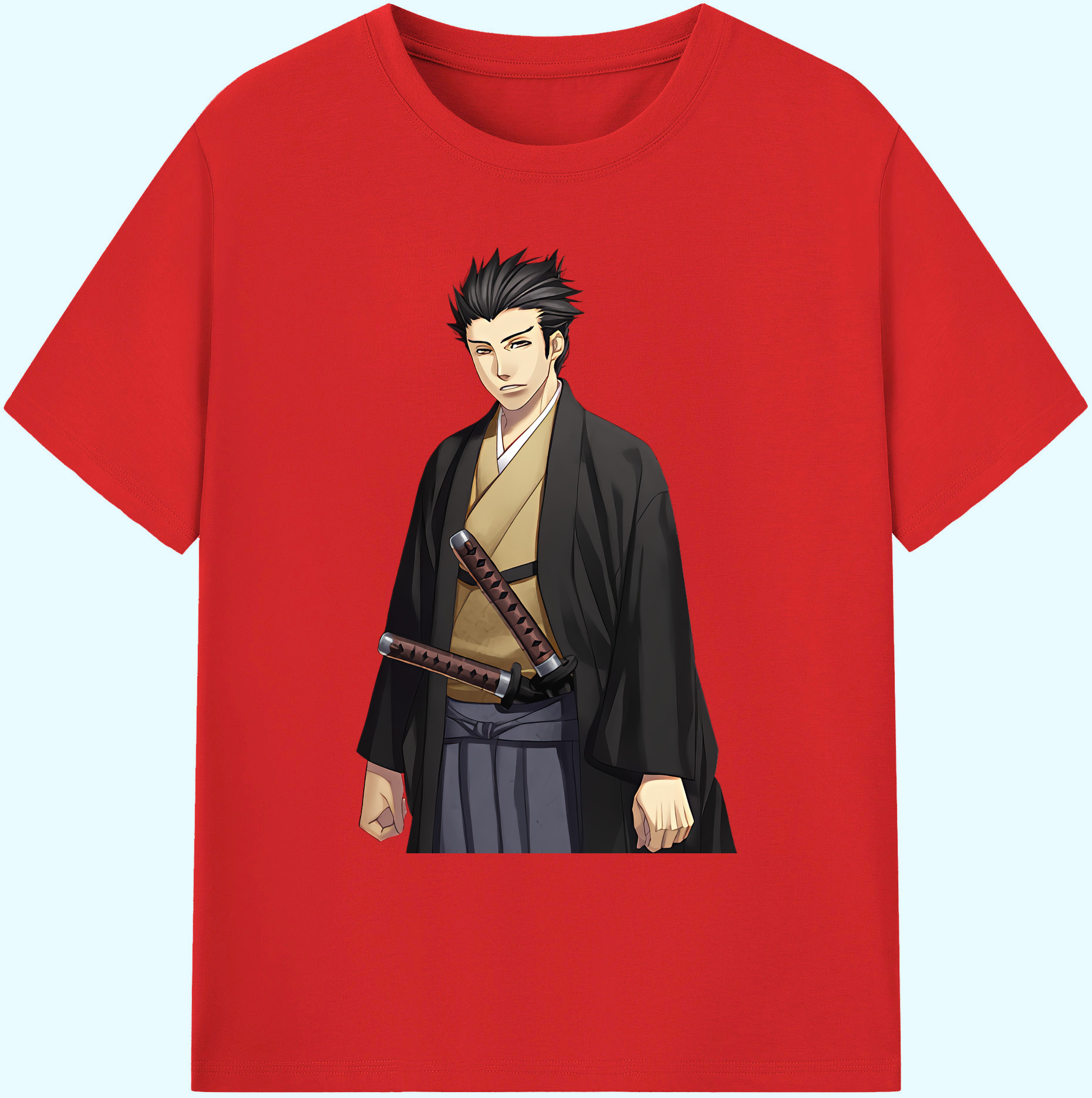 （画像用） ぎんたま 坂田銀時（さかたぎんとき） 神楽 志村新八（しむら しんぱち） GINTAMA Sakata Gintoki Kagura Shimura Shinpachi 綿100％ メンズ半袖Tシャツ｜肌触りやわらか＆通気性