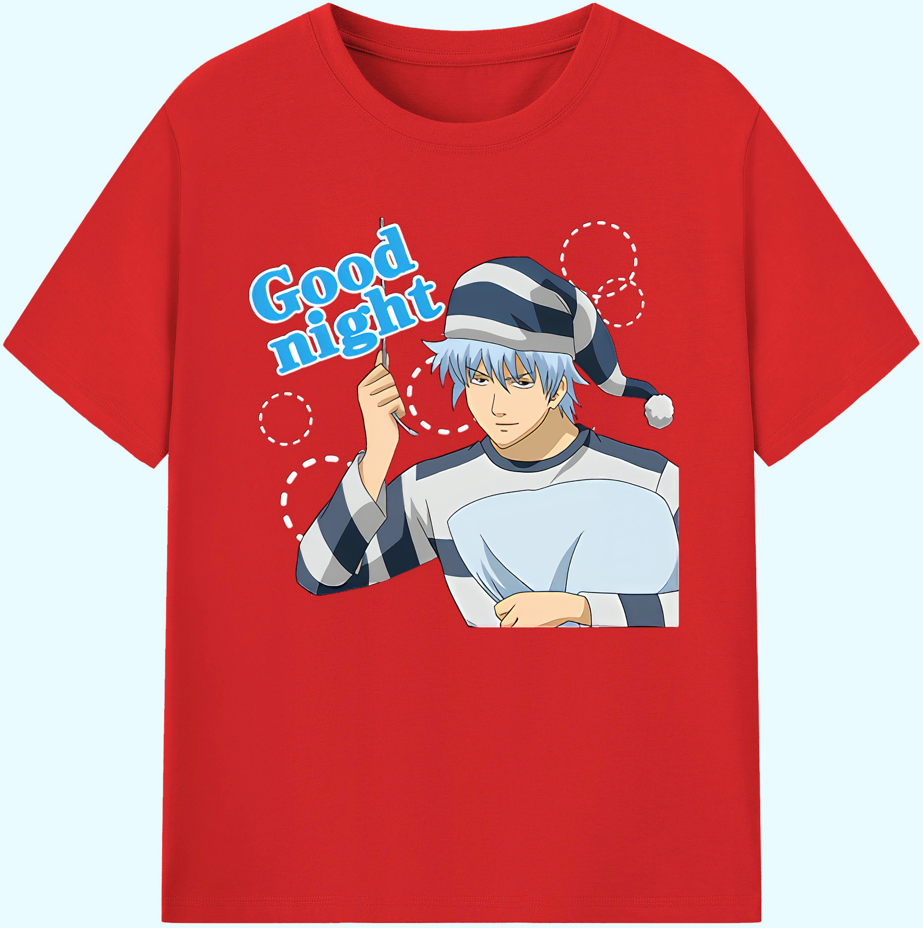 （画像用） ぎんたま 坂田銀時（さかたぎんとき） 神楽 志村新八（しむら しんぱち） GINTAMA Sakata Gintoki Kagura Shimura Shinpachi 綿100％ メンズ半袖Tシャツ｜肌触りやわらか＆通気性