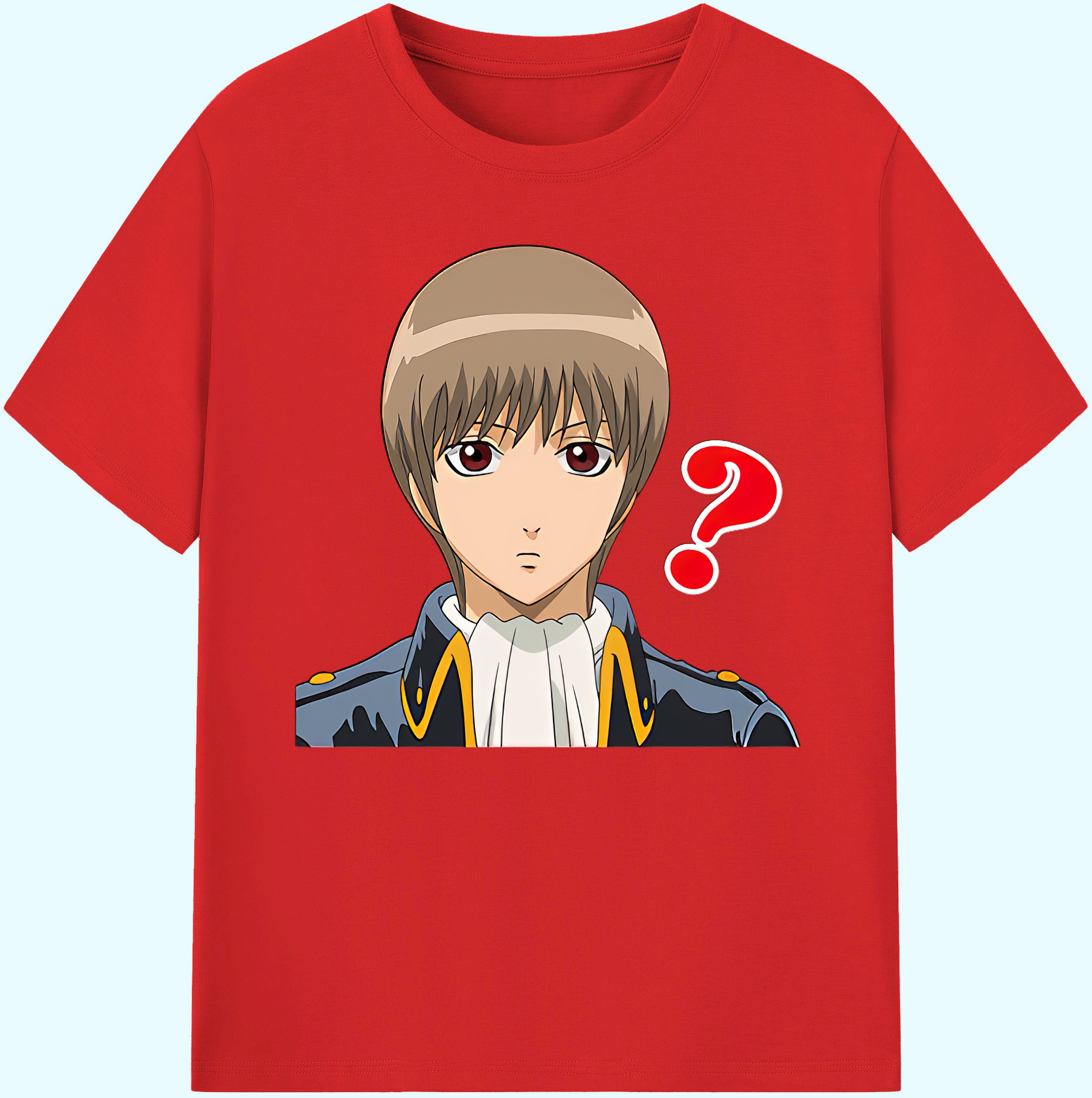 （画像用） ぎんたま 坂田銀時（さかたぎんとき） 神楽 志村新八（しむら しんぱち） GINTAMA Sakata Gintoki Kagura Shimura Shinpachi 綿100％ メンズ半袖Tシャツ｜肌触りやわらか＆通気性