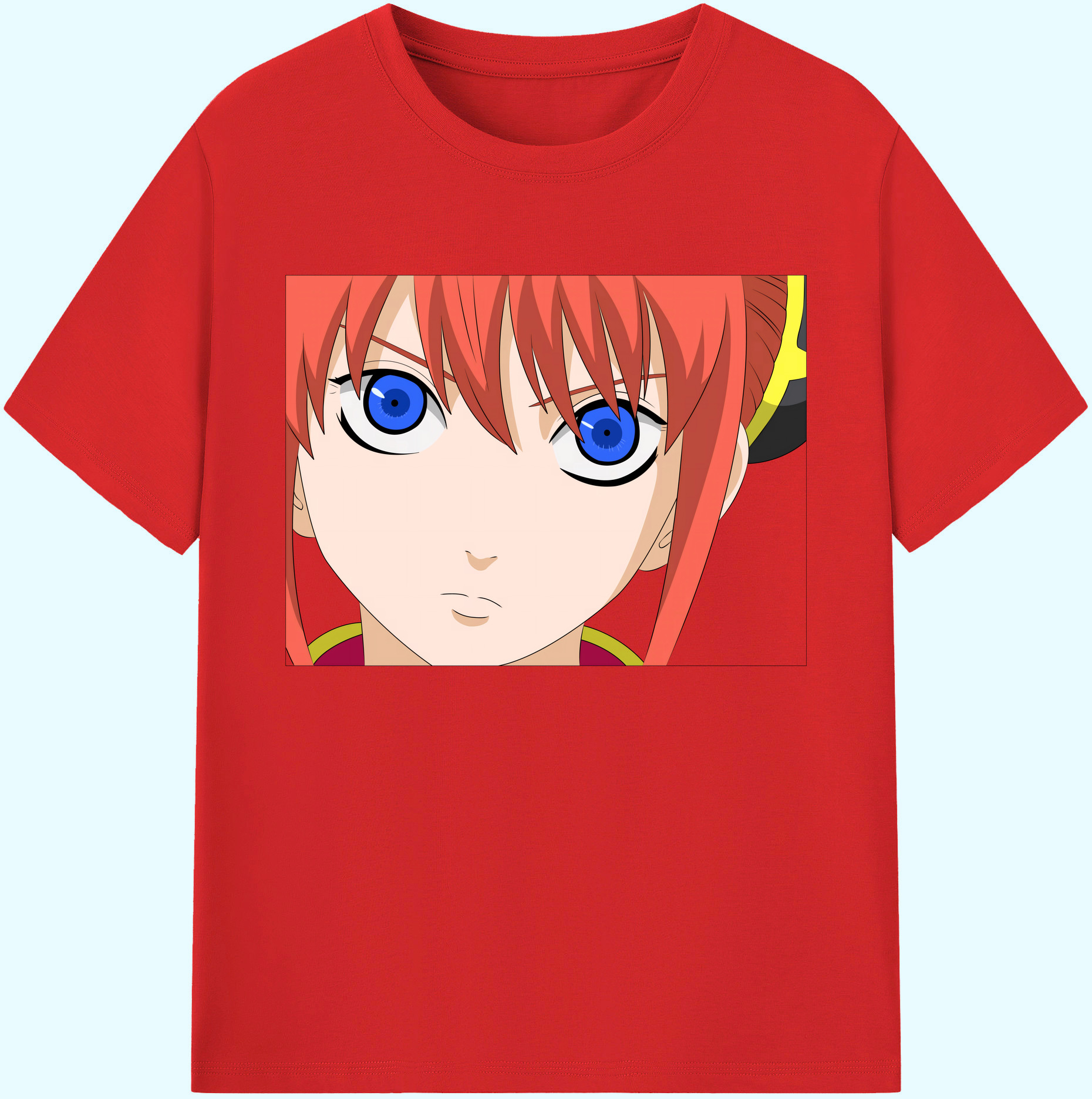 （画像用） ぎんたま 坂田銀時（さかたぎんとき） 神楽 志村新八（しむら しんぱち） GINTAMA Sakata Gintoki Kagura Shimura Shinpachi 綿100％ メンズ半袖Tシャツ｜肌触りやわらか＆通気性