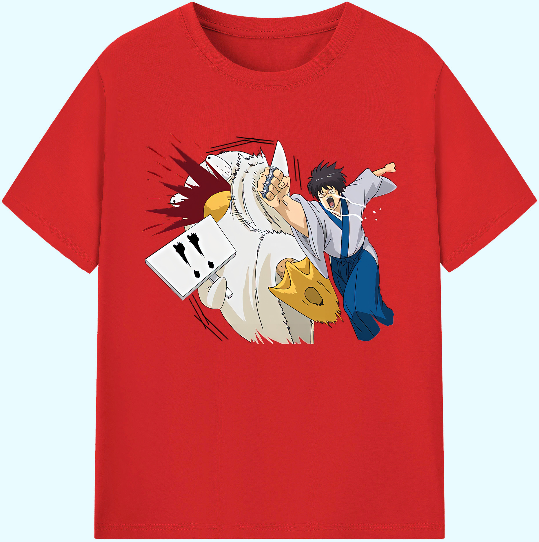 （画像用） ぎんたま 坂田銀時（さかたぎんとき） 神楽 志村新八（しむら しんぱち） GINTAMA Sakata Gintoki Kagura Shimura Shinpachi 綿100％ メンズ半袖Tシャツ｜肌触りやわらか＆通気性